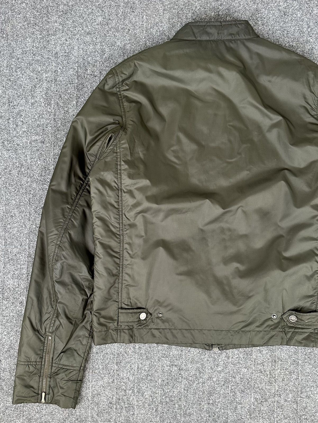 Jil Sander Jil Sander - Raf Simons - Collar Cuffs Nylon Rider Zip-up Size US M / EU 48-50 / 2 - 10 Thumbnail