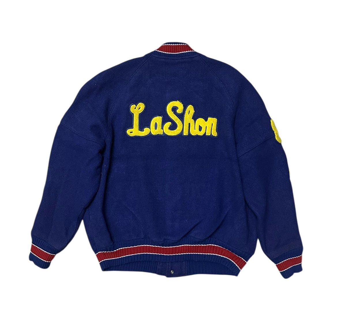 Vintage Vintage 80s Houston varsity jacket Size US M / EU 48-50 / 2 - 2 Thumbnail