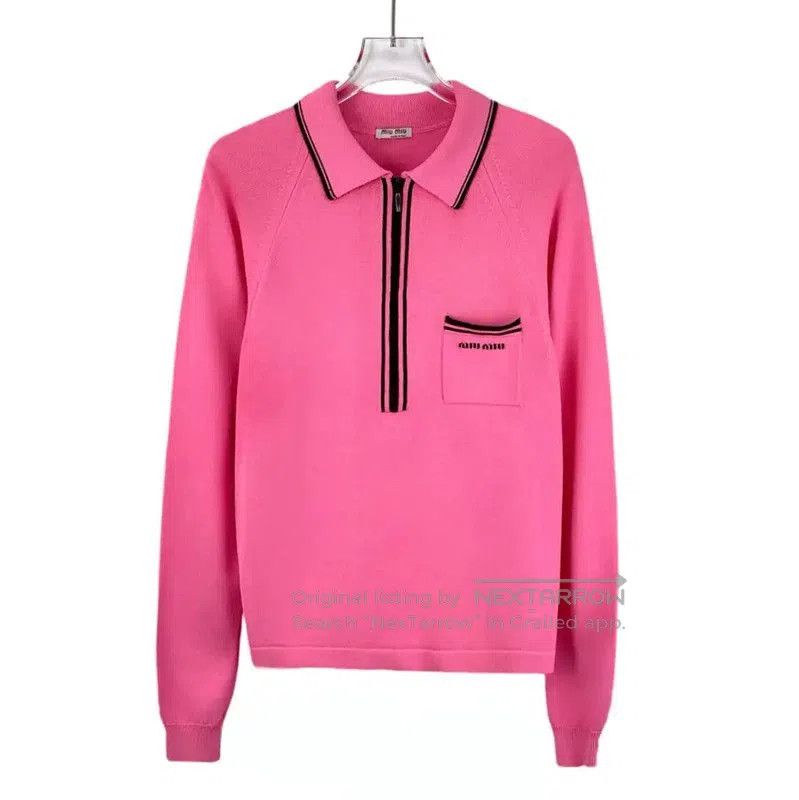 Miu Miu Miu Miu Pink Pullover Sweater for Women . Size S / US 4 / IT 40 - 1 Thumbnail