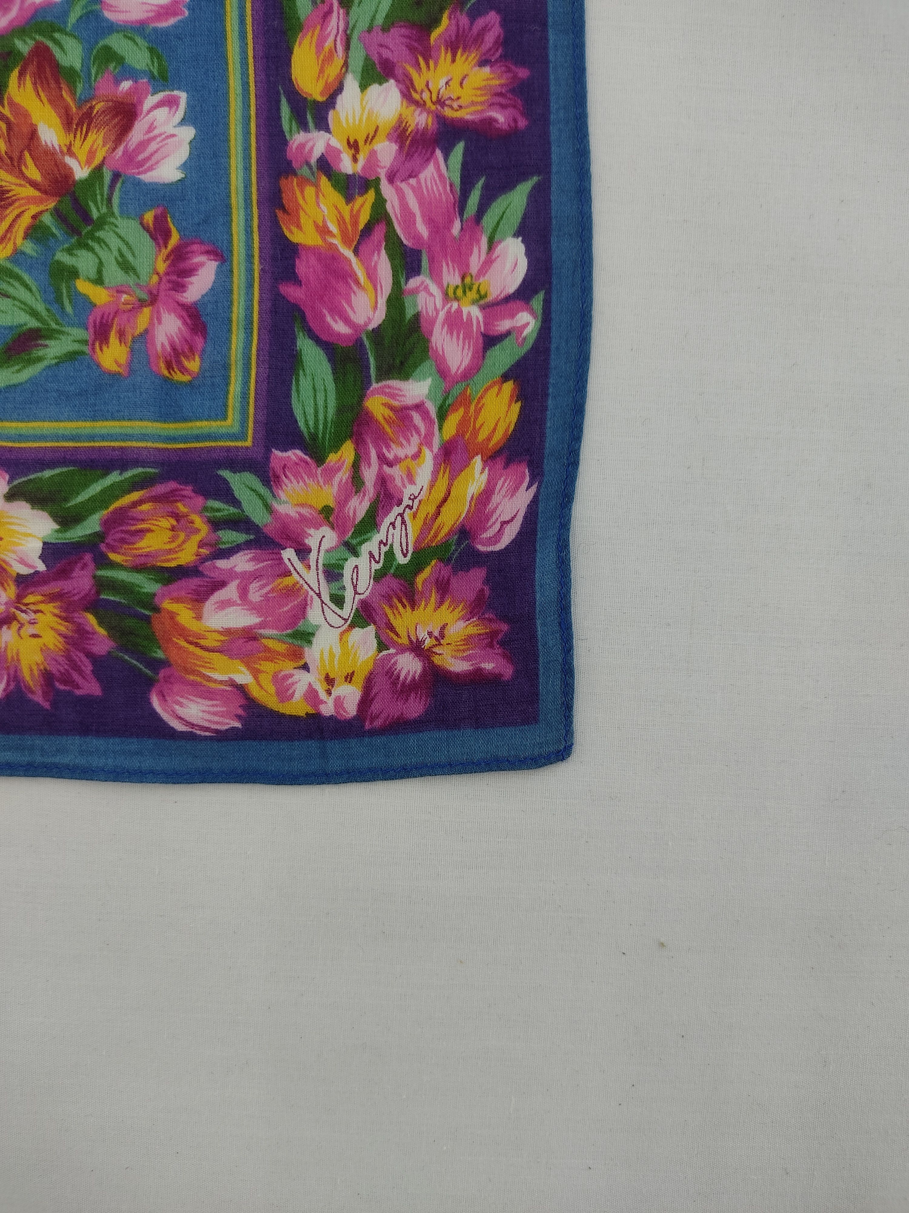 Kenzo Vintage Kenzo Handkerchief Neckerchief Bandana H005M Size ONE SIZE - 3 Thumbnail