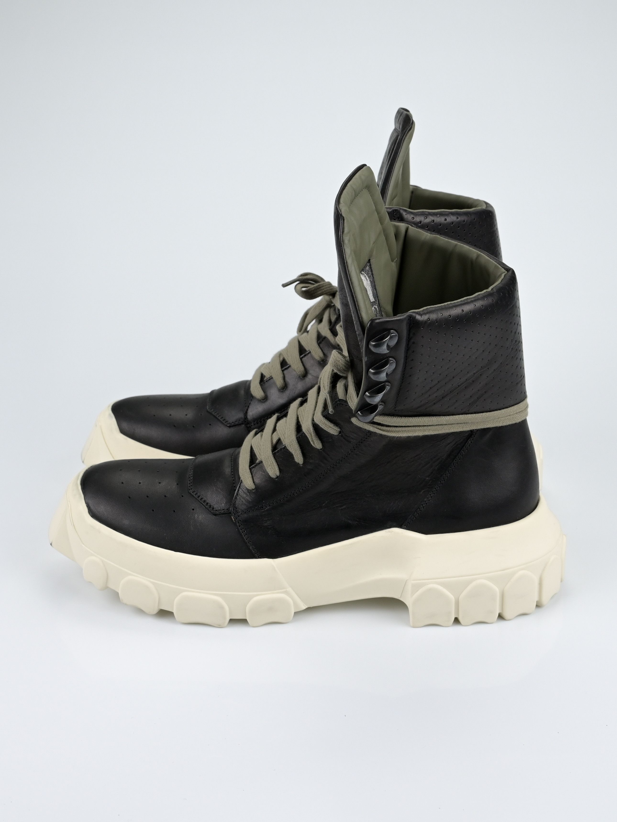 Rick Owens Tractor Boots Olive Interior Size US 9 / EU 42 - 4 Thumbnail