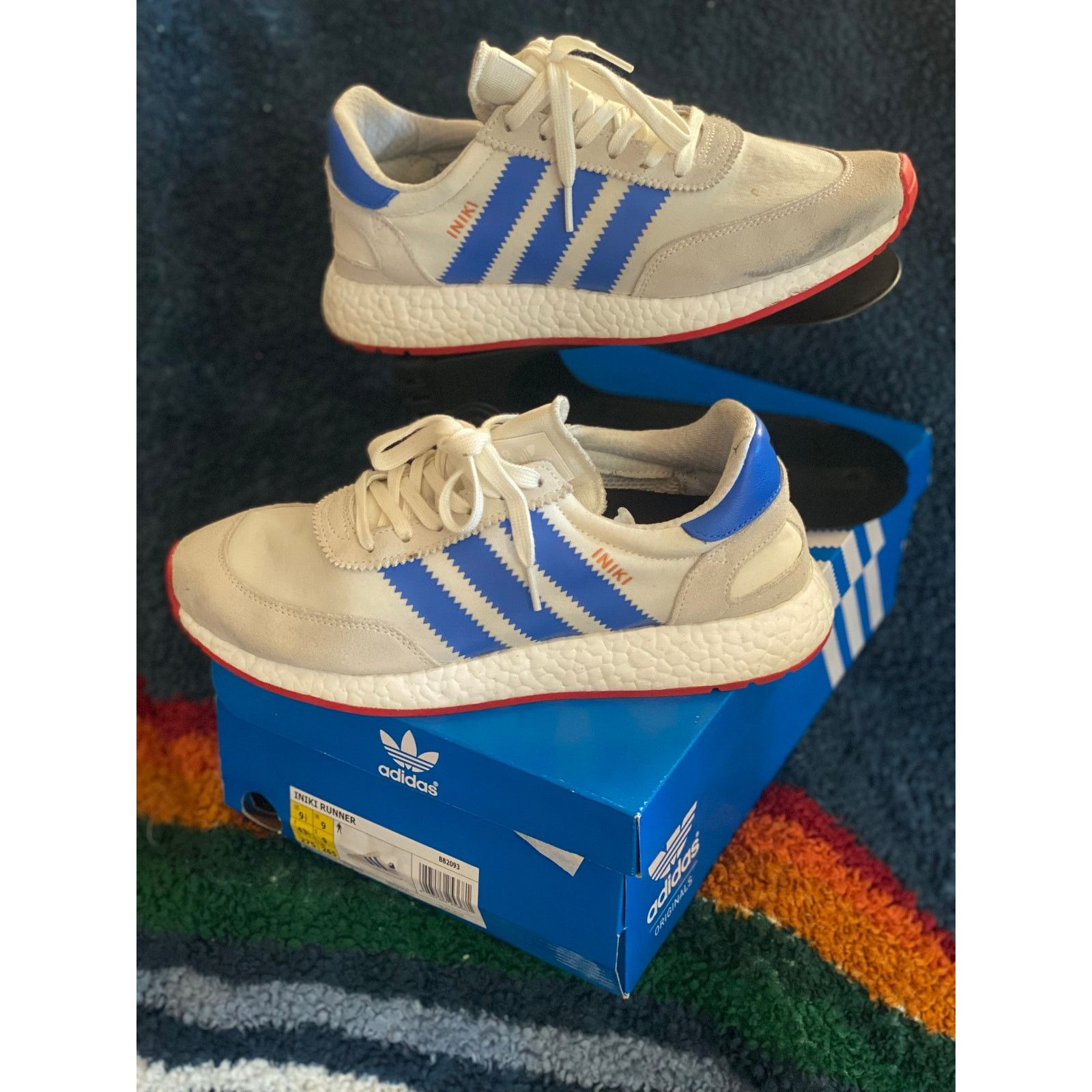 Adidas Adidas Iniki Runner Pride of the 70s USA m9.5 w11 Grailed