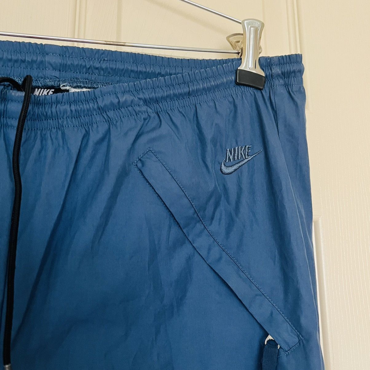 Nike ACG Nike ACG Trail Pants Vintage Hong Kong Slate Blue Pink Logo Size 33" - 12 Thumbnail