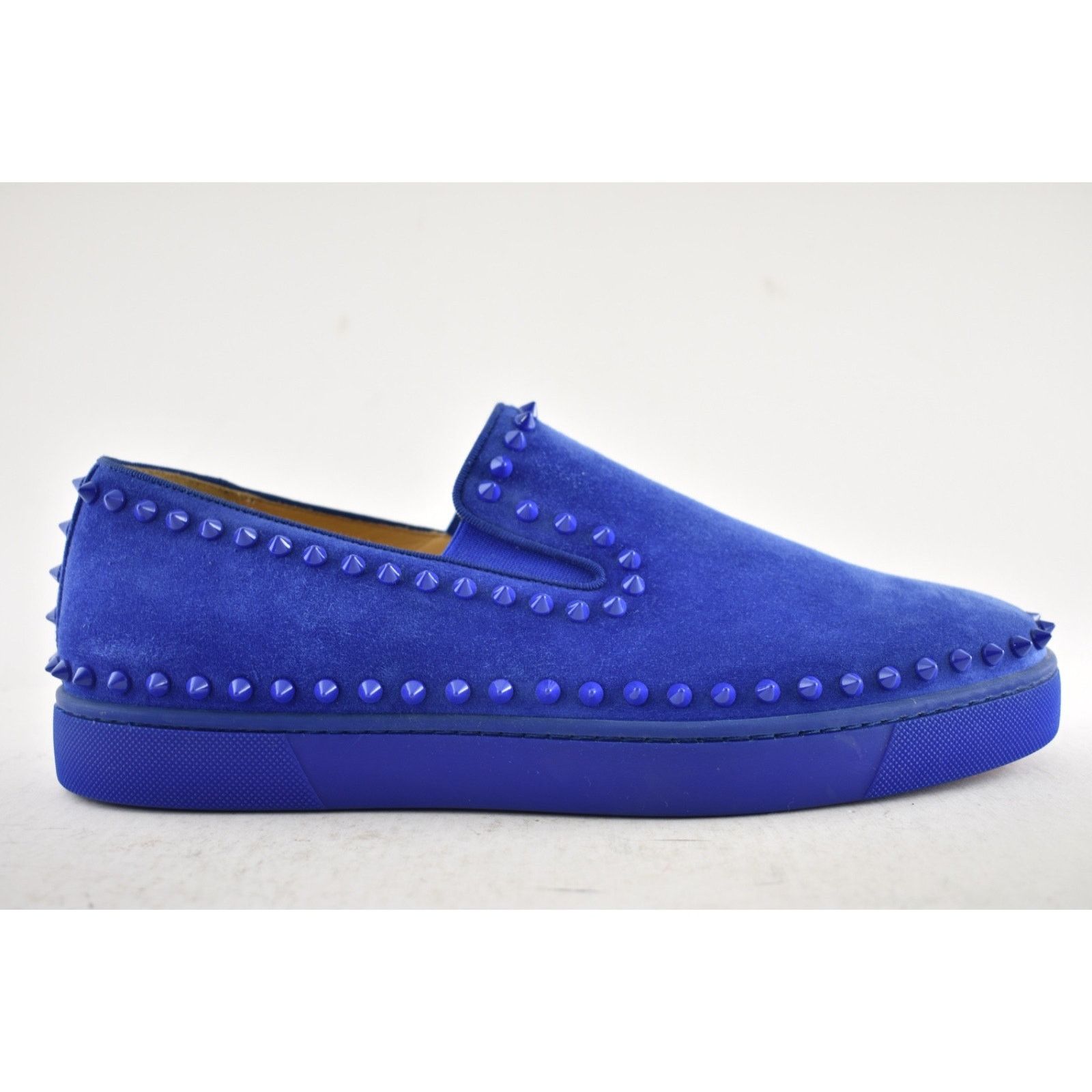 Christian Louboutin Christian Louboutin Pik Boat Electric Blue Spikes US 10.5 Size US 10.5 / EU 43-44 - 2 Thumbnail