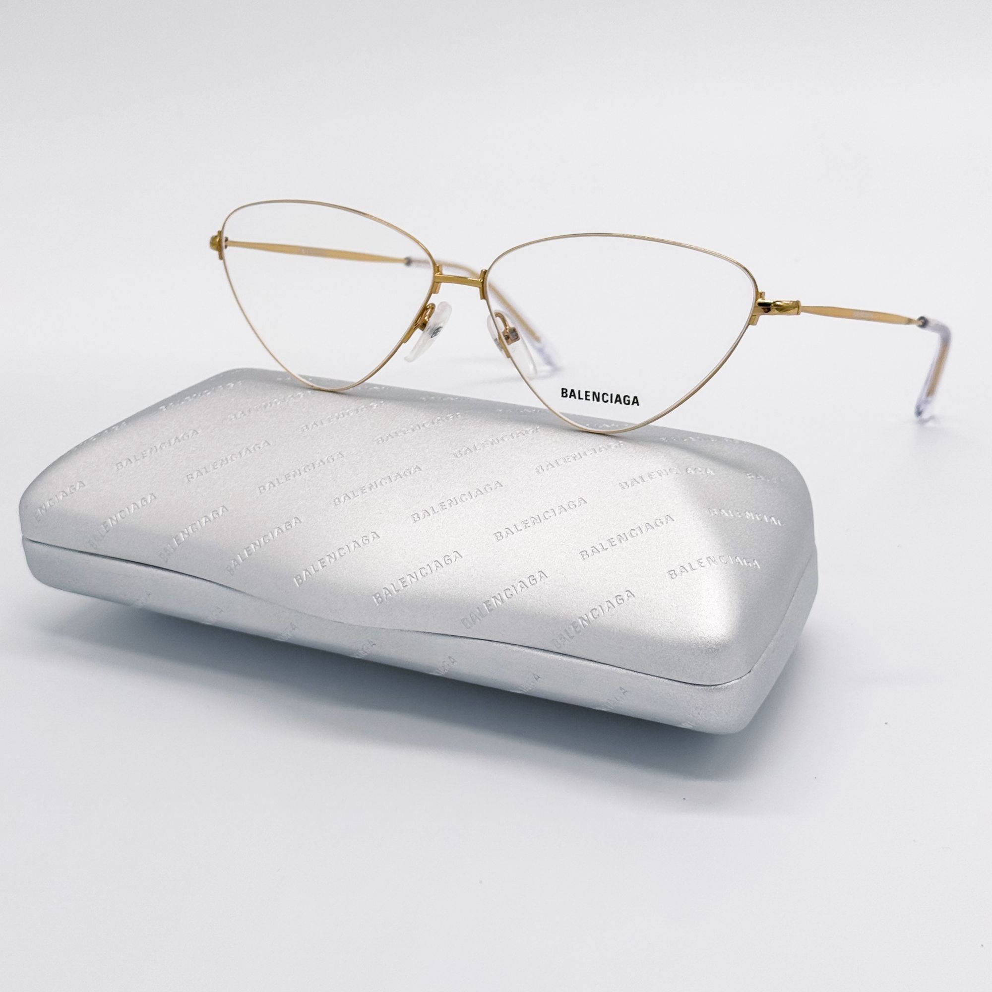BRAND NEW Balenciaga BB0342O 003 Violet Cat Eye Women Eyeglasses BB 0342O Balenciaga NEW Balenciaga BB0342O 003 Cat Eye Women  main image 2