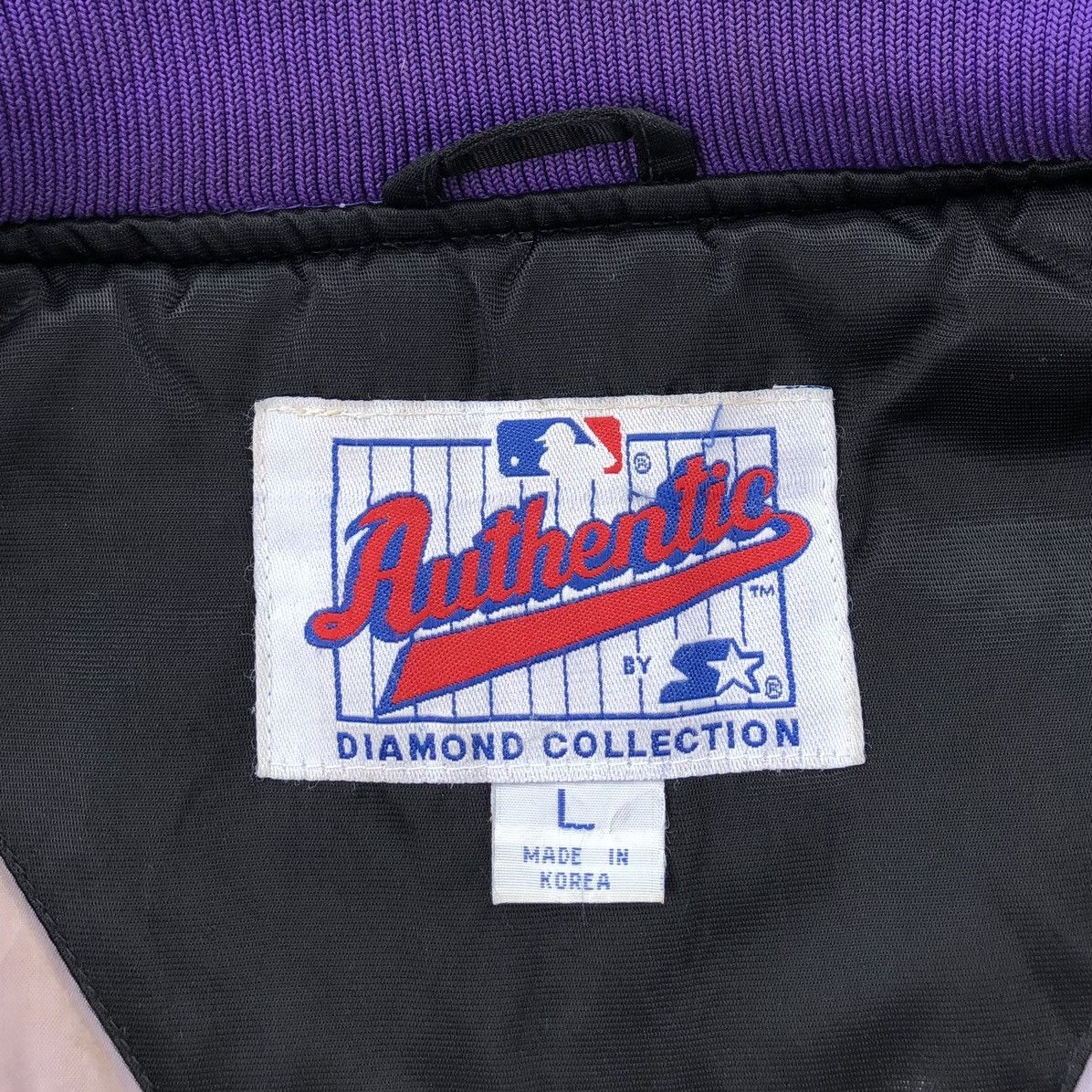 Starter Vintage Starter Diamond Collection Devil Rays Bomber Jacket Size US L / EU 52-54 / 3 - 18 Thumbnail