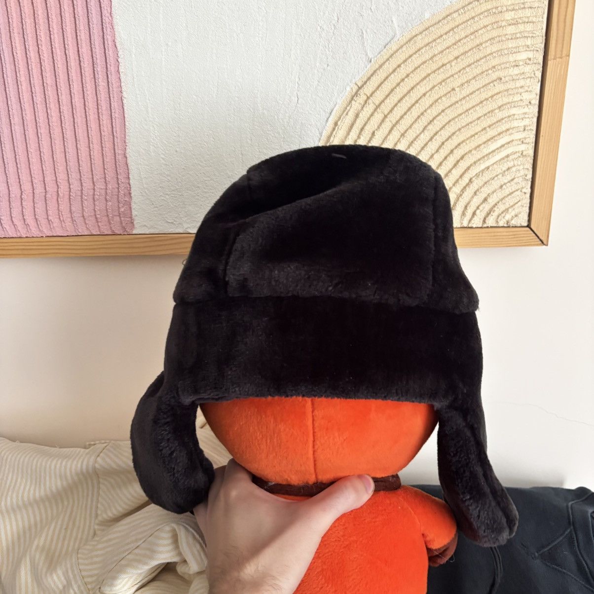 Vintage Vintage 80’s Black Ushanka Hat – Real Fur Size 32 - 4 Thumbnail
