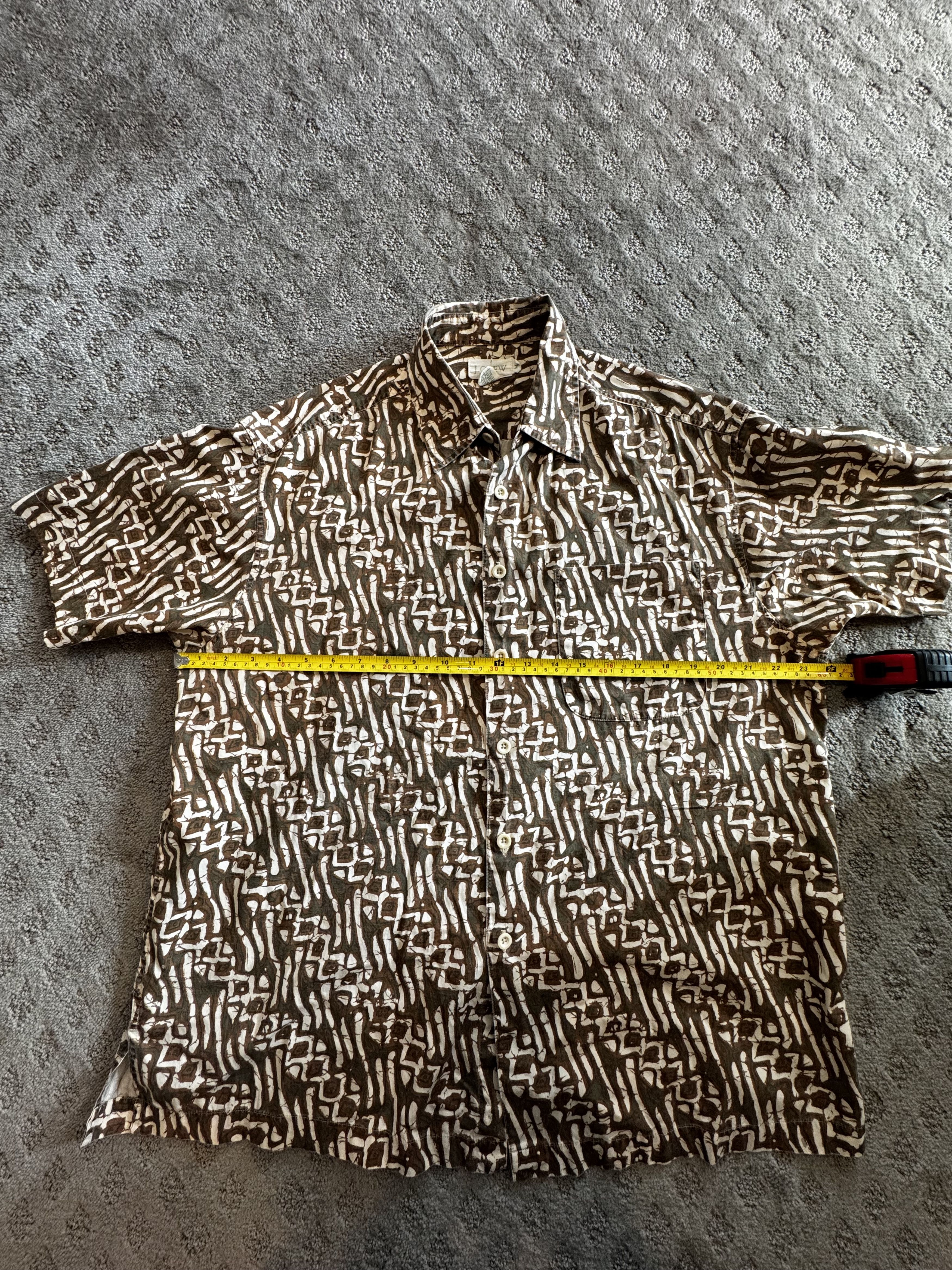 J.Crew Crazy vintage J.Crew short sleeve button up Size US XL / EU 56 / 4 - 6 Thumbnail