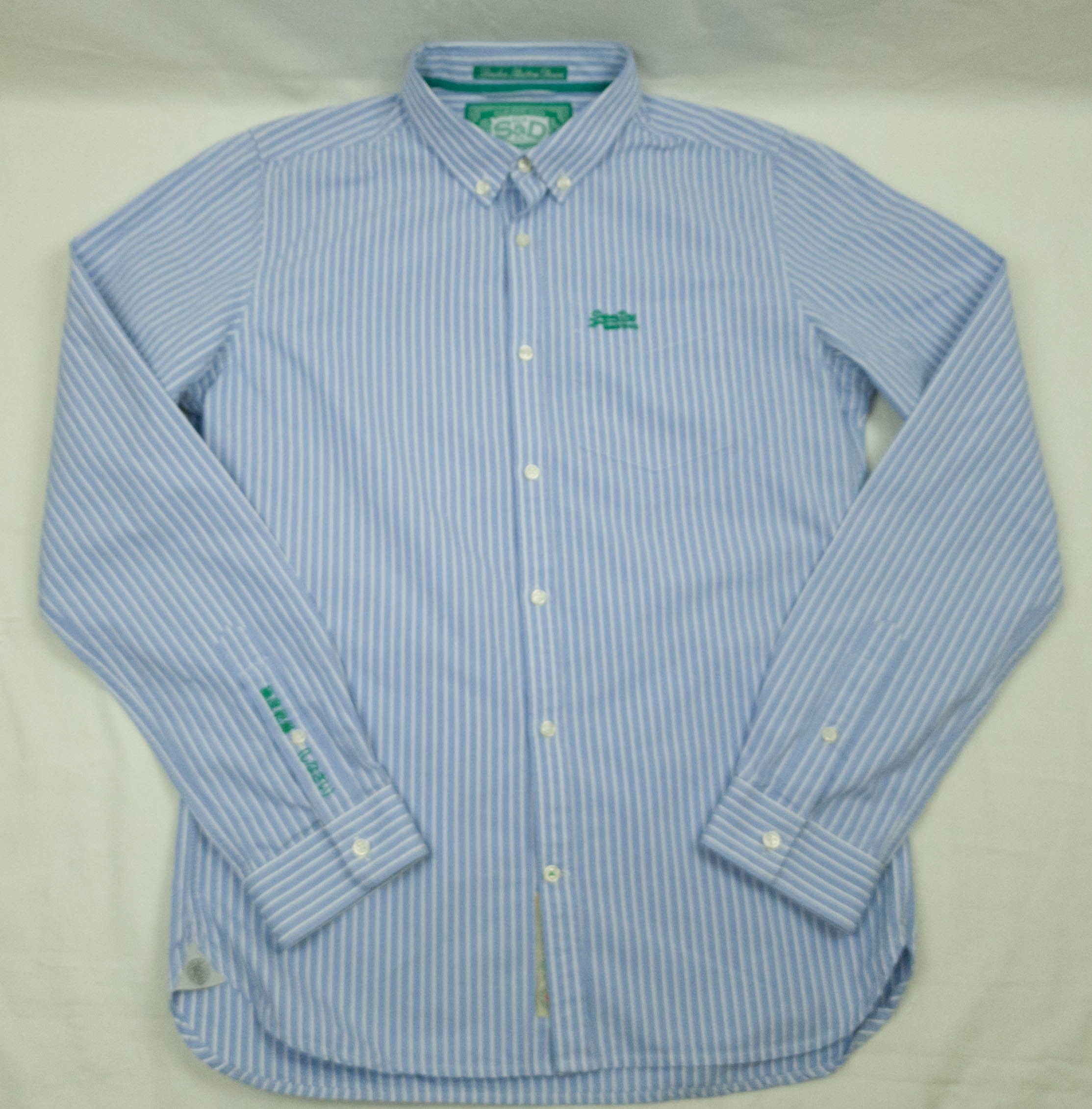 Superdry MENS SUPERDRY SHIRT LONG SLEEVE COTTON SIZE M EXCL Size US M / EU 48-50 / 2 - 2 Thumbnail