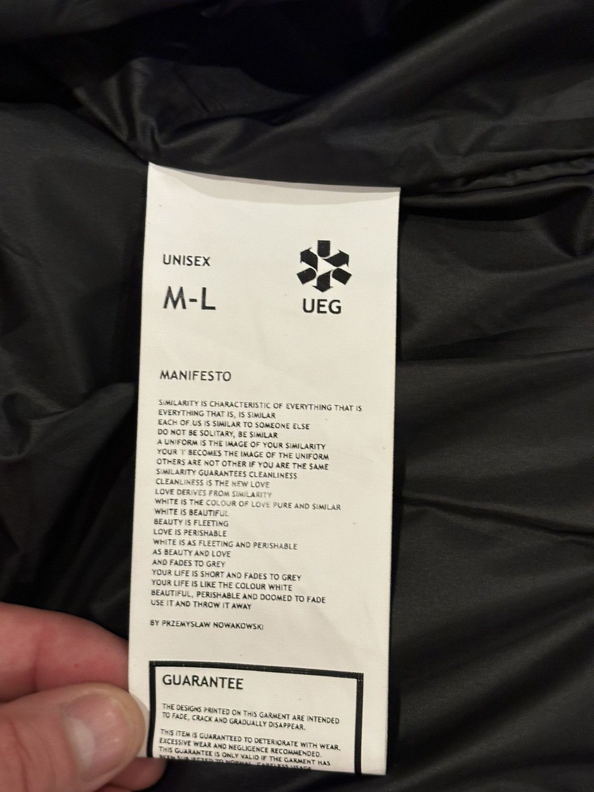 UEG Ueg red goose down jacket medium large made in Poland Size US L / EU 52-54 / 3 - 5 Thumbnail