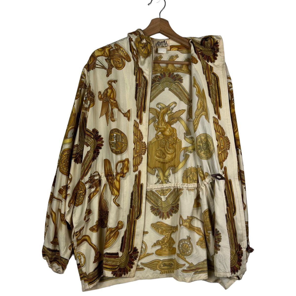 Hermes 🔥ACCEPT BINDING🔥 HERMES PARIS SILK JACKETS SIZE 40 Size US M / EU 48-50 / 2 - 16 Thumbnail