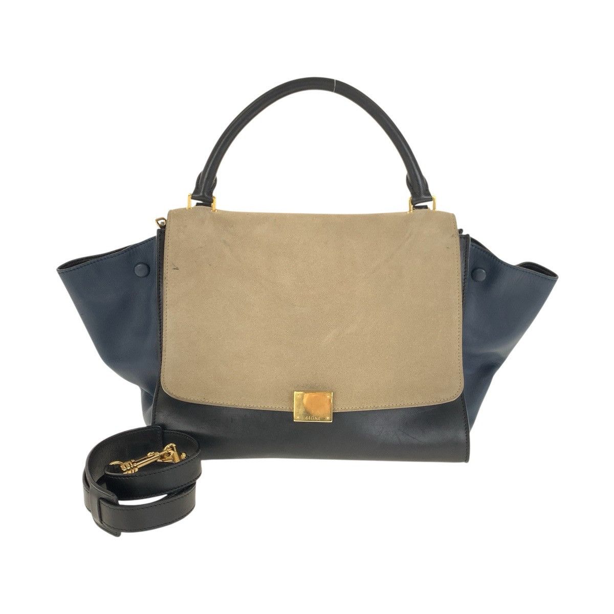 Celine Celine Celine Trapeze Calfskin 2way Bag Leather Shoulder Bag DUTY FREE for USA Size ONE SIZE - 1 Thumbnail