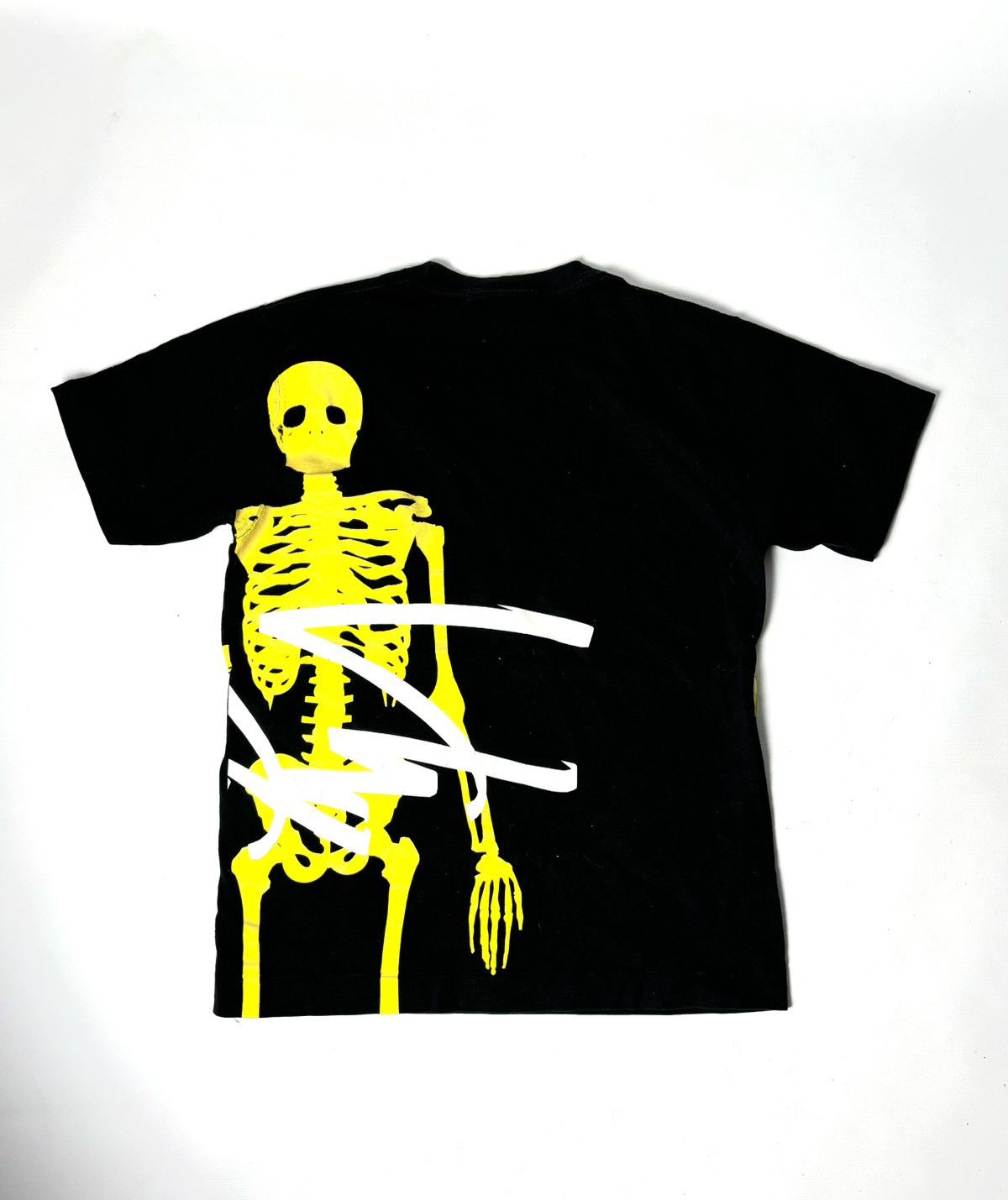 image of Gallery Bape Skeleton T-Shirt in Black, Men's (Size Medium)