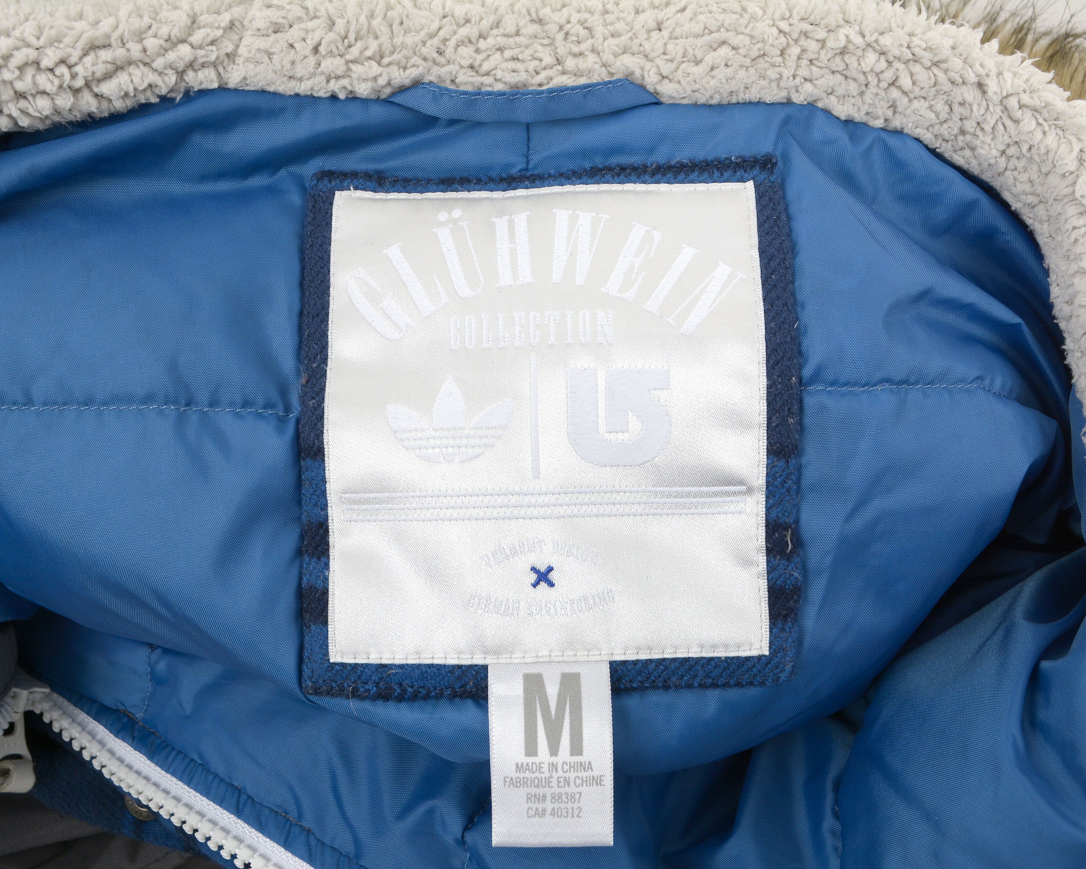 Adidas Gluhwein limited edition Down Parka Jacket M men Coat Size US M / EU 48-50 / 2 - 8 Thumbnail