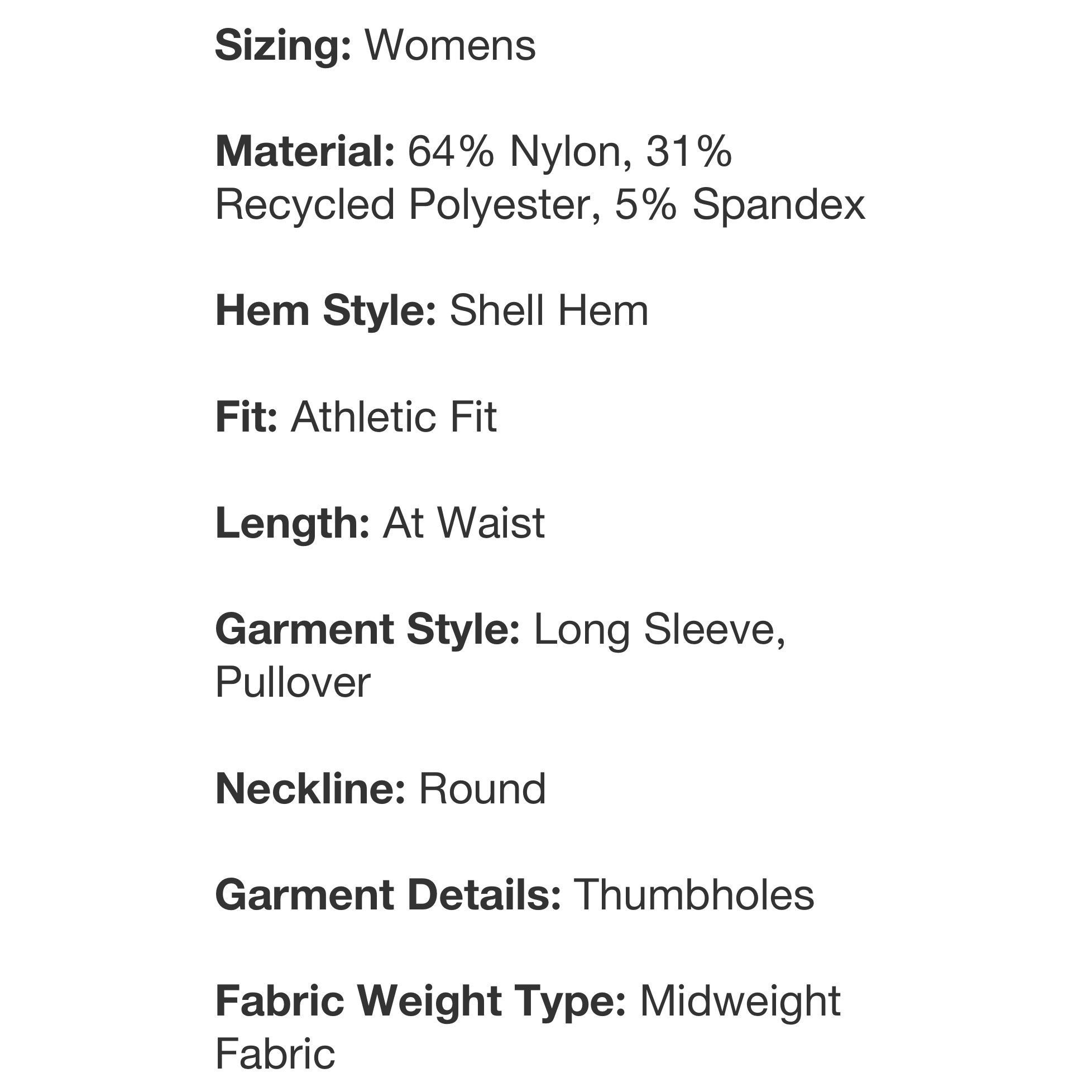 Other JoyLab - Women's Wear 2 Ways Long Sleeve Crop Top - Blue - X Size XXL / US 16-18 / IT 52-54 - 9 Thumbnail
