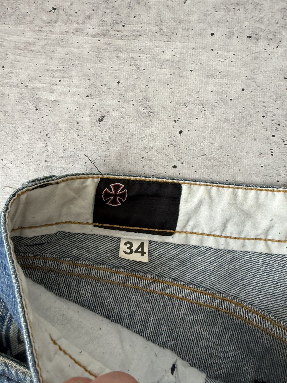 Independent Truck Co. Independent Truck Co Vintage Baggy Jeans Y2K Skate Pants Size US 34 / EU 50 - 15 Thumbnail
