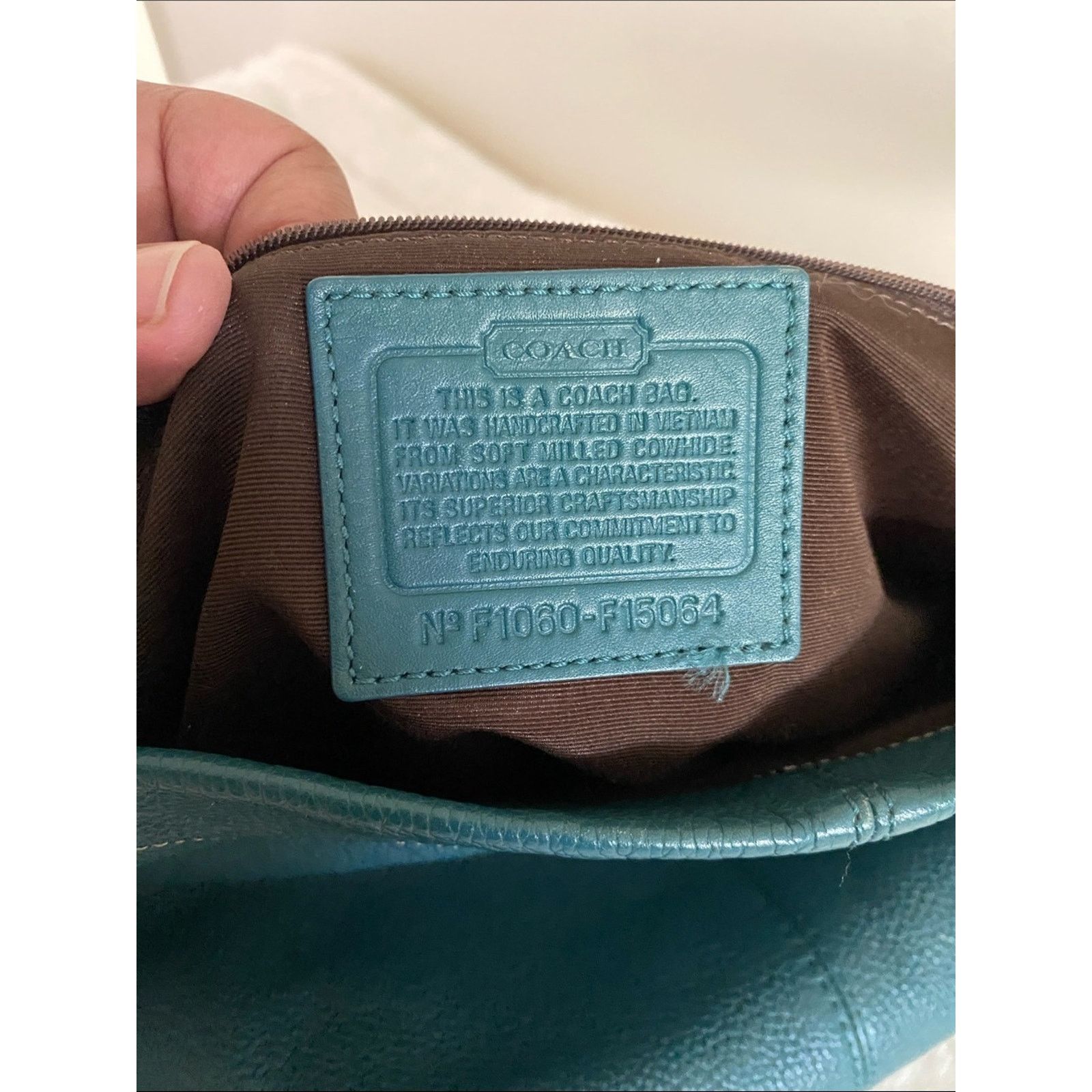 Coach Coach Convertible Duffle Hobo Bag in Bright Jade Size ONE SIZE - 14 Thumbnail