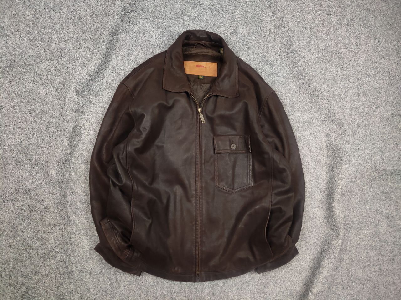 Timberland Timberland Weathergear Brown Leather jacket | Grailed