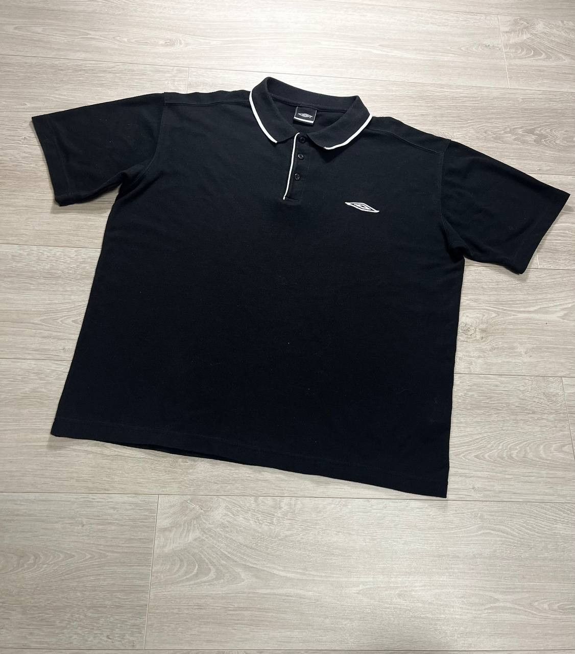Umbro vintage black polos Umbro 2000s 90s Size US L / EU 52-54 / 3 - 1 Thumbnail