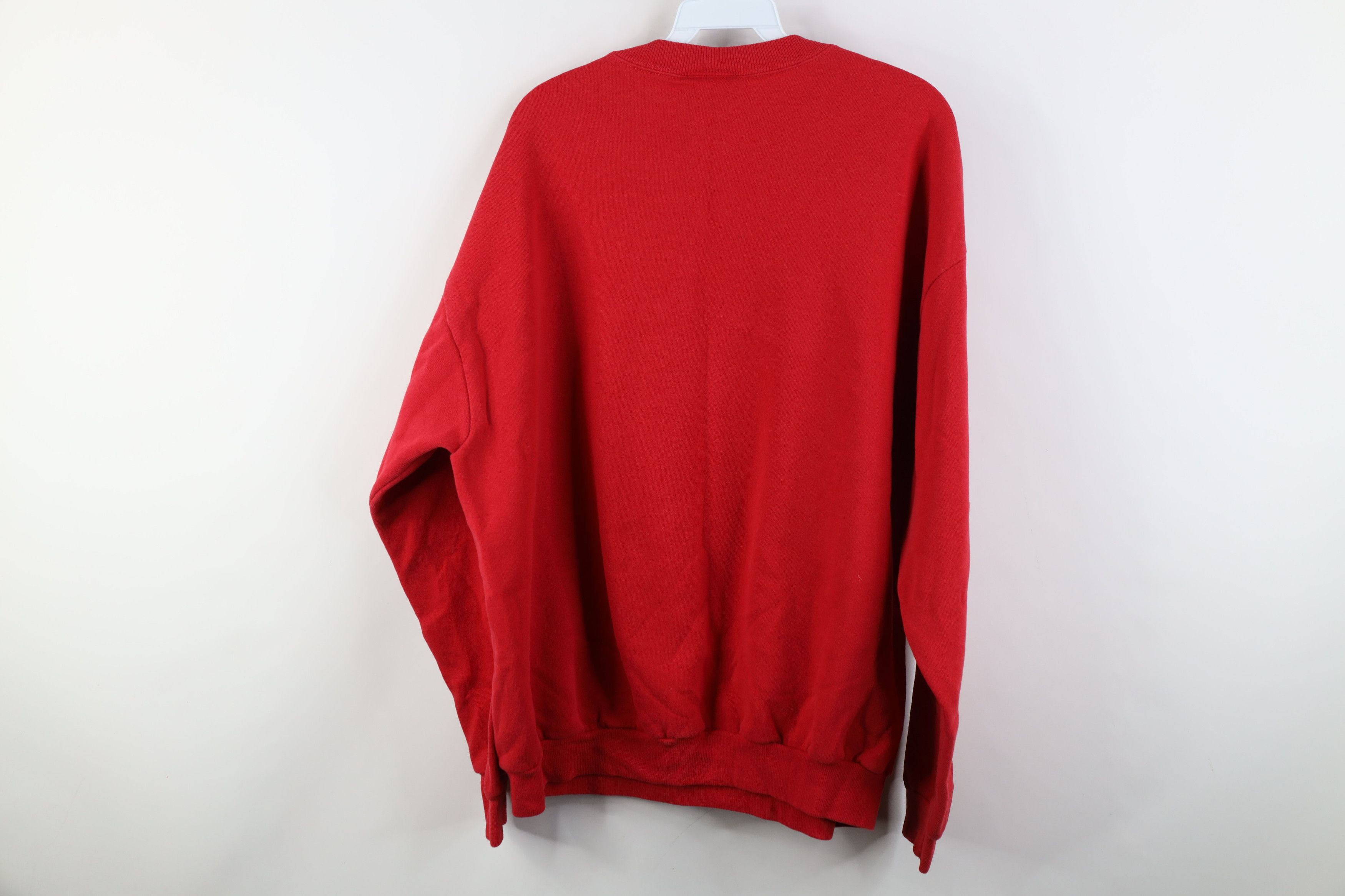 Vintage Vintage 90s Christian Behold A Is Born Jesus Sweatshirt Size XL / US 12-14 / IT 48-50 - 12 Thumbnail