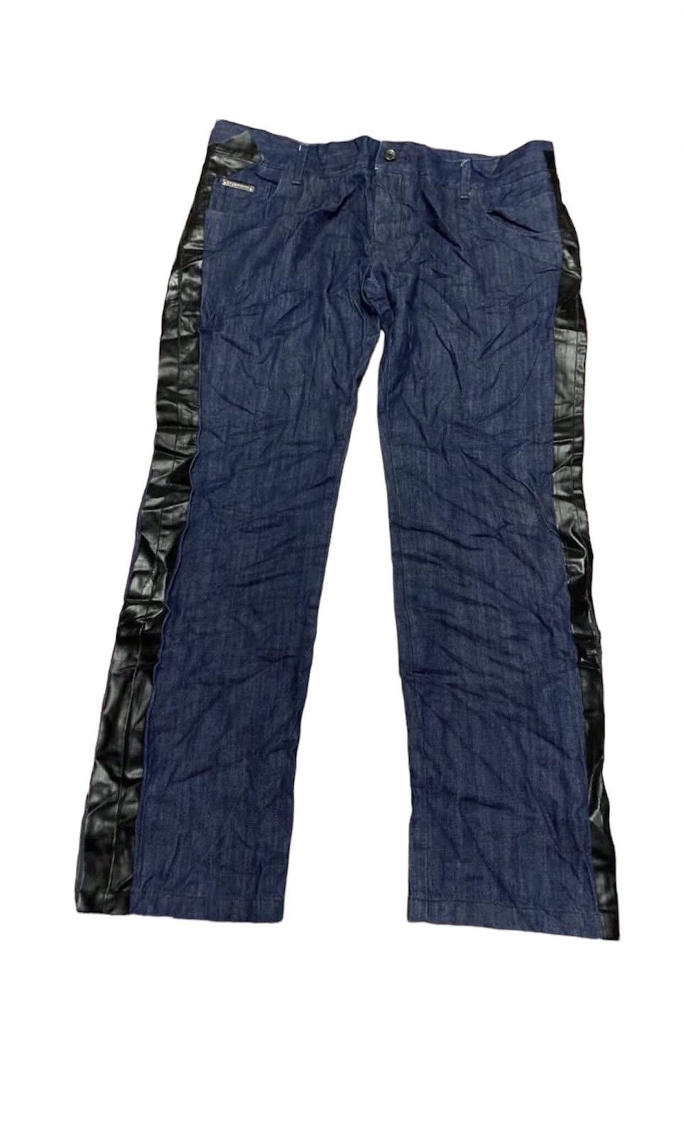 🔥🔥🔥VTG D&G DENIM MATERIAL SOFT BLACK LINE