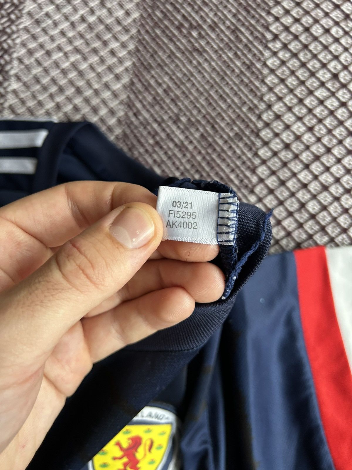 Adidas Adidas Scotland Traning T-shirt Jersey Season 21/22 Size M Size US M / EU 48-50 / 2 - 8 Thumbnail