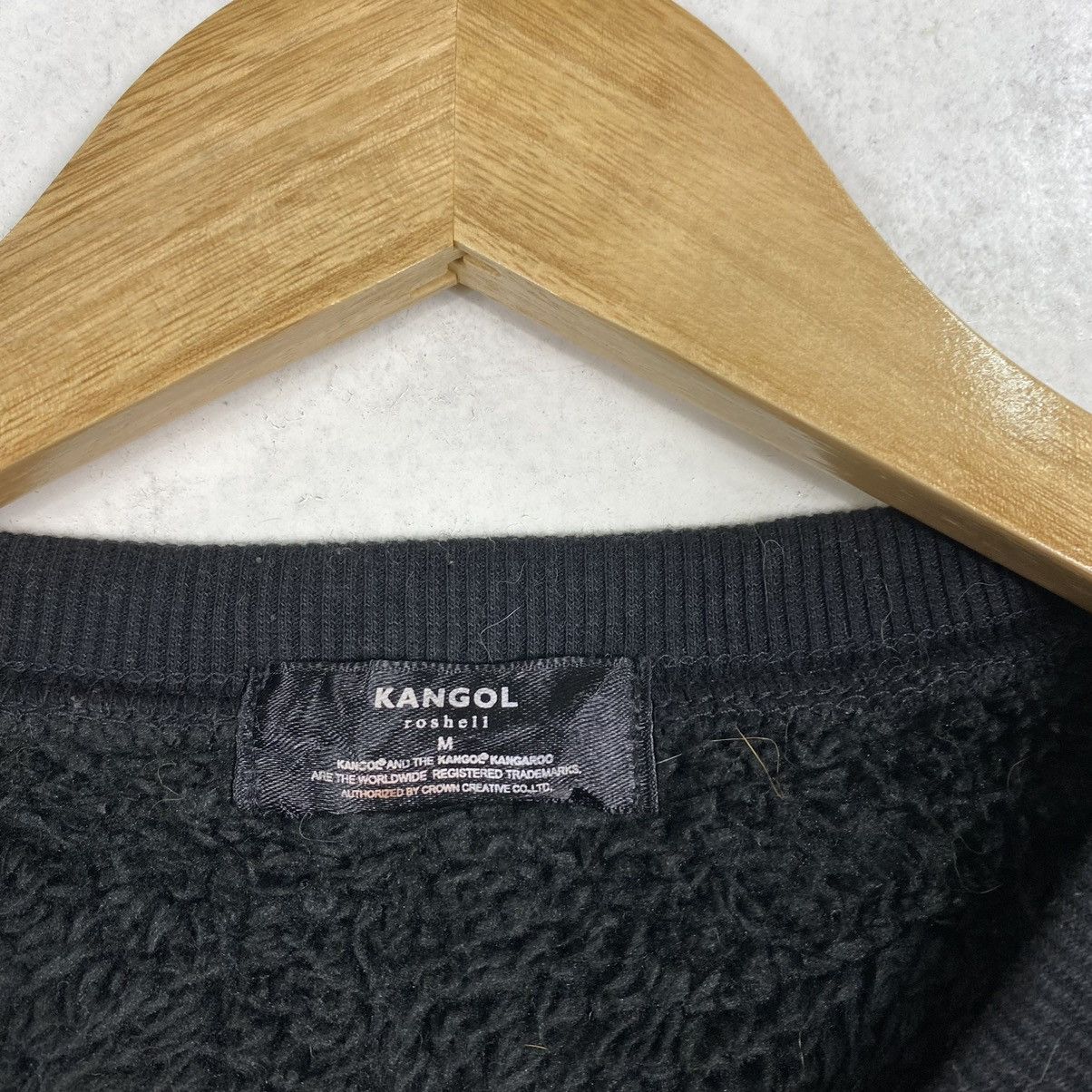 Japanese Brand × Kangol KANGOL CENTRE LOGO MOHAIR FLEECE Size US M / EU 48-50 / 2 - 8 Thumbnail