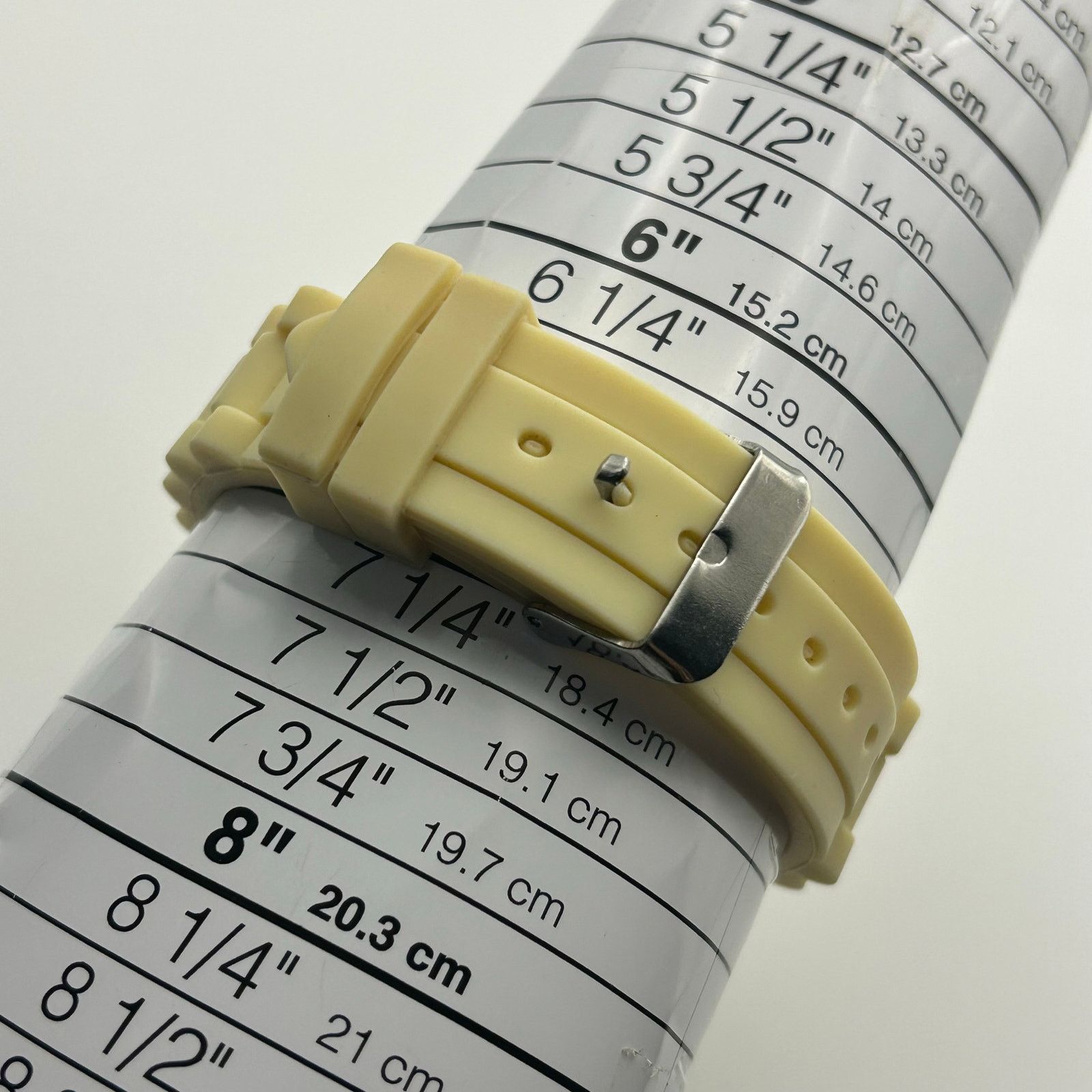 Geneva Geneva Women’s Watch White Silicon Band New Battery Size ONE SIZE - 7 Thumbnail