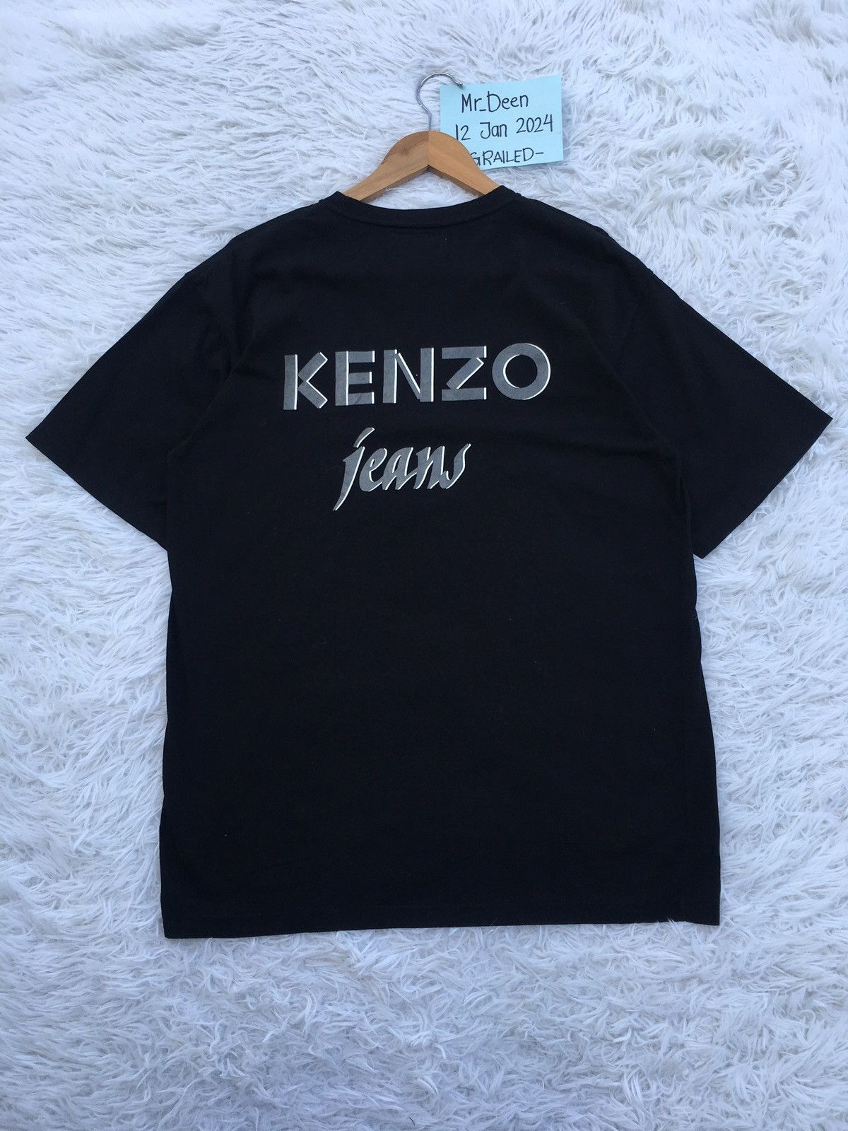 Kenzo Rare Japanese Designer Kenzo Big Spellout Tshirt Size US M / EU 48-50 / 2 - 1 Thumbnail