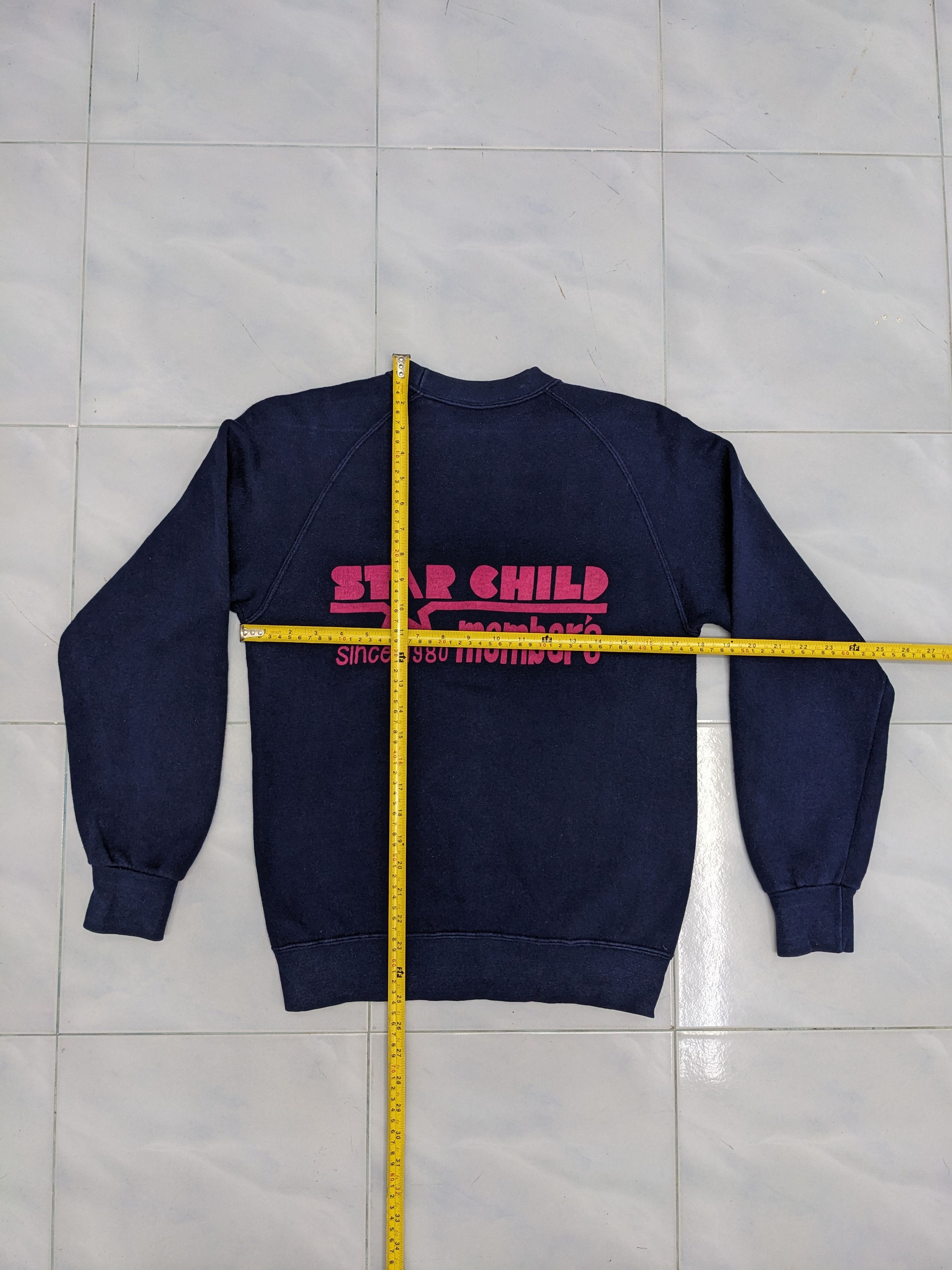 Japanese Brand × Vintage VINTAGE JAPANESE STAR CHILD MADE IN JAPAN SWEATSHIRT Size US M / EU 48-50 / 2 - 7 Thumbnail