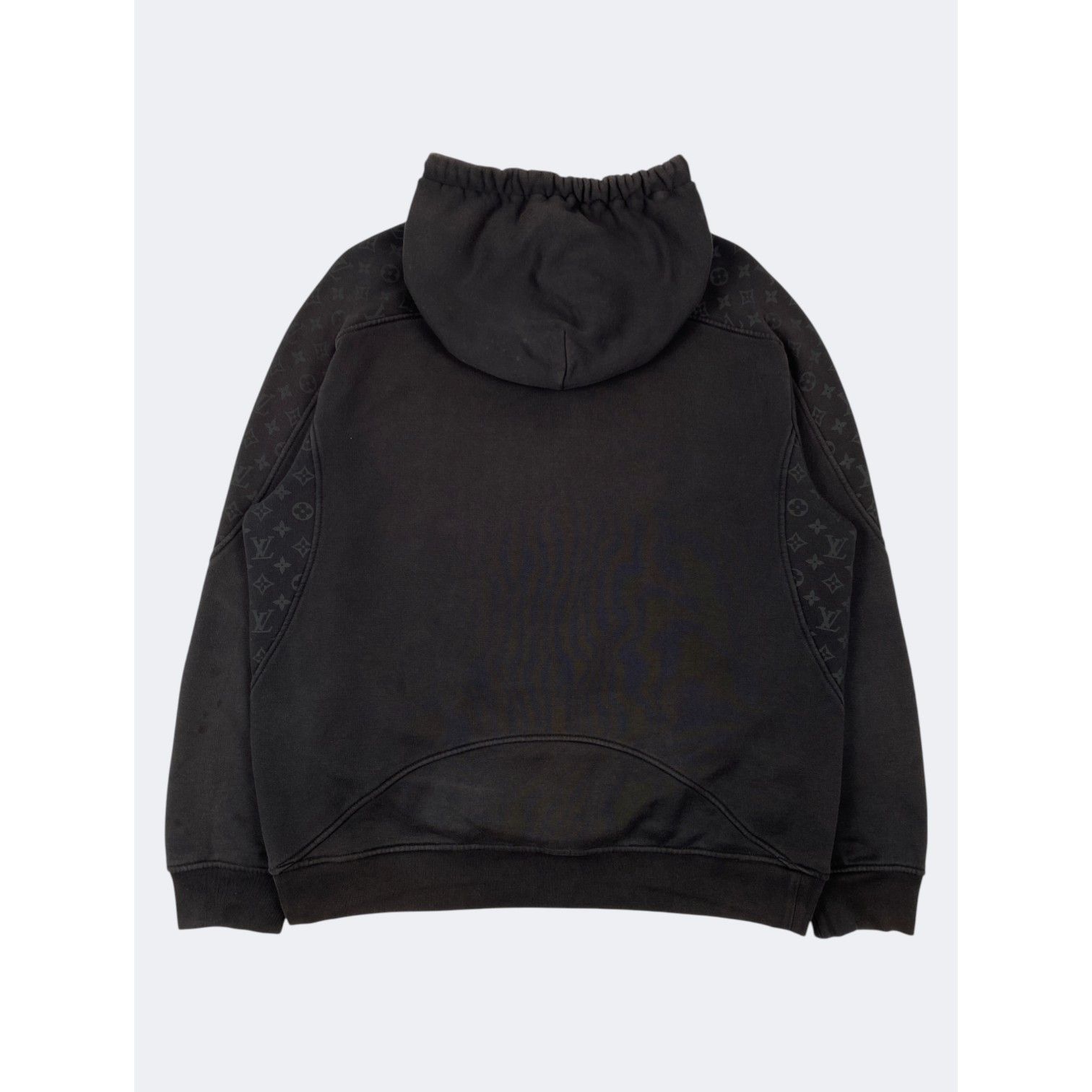 Louis Vuitton Virgil Abloh S/S 2021 Circle Cut Monogram Hoodie Size US XXL / EU 58 / 5 - 2 Thumbnail