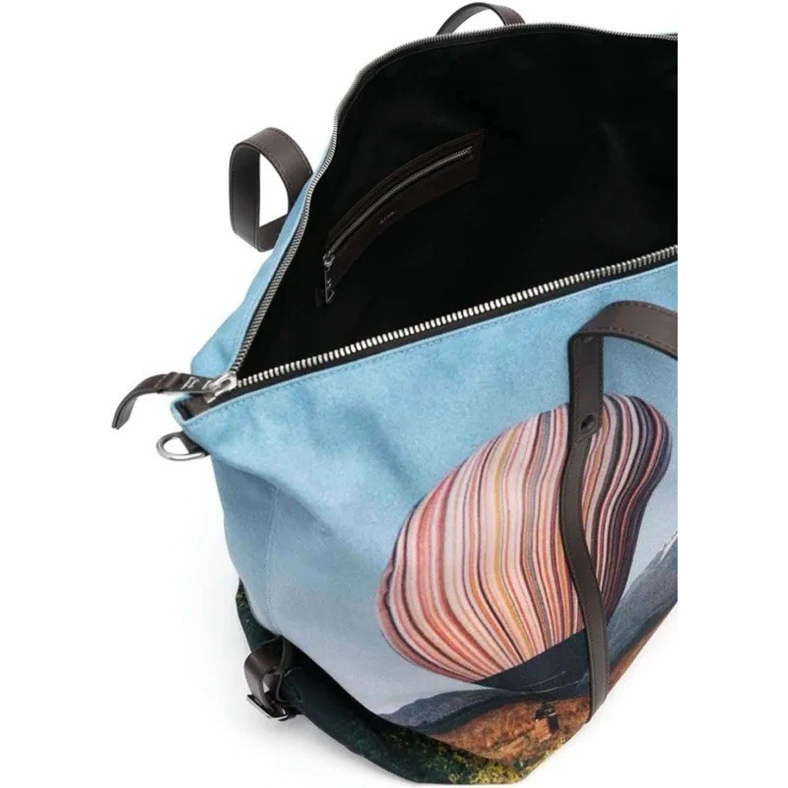 Paul Smith NWT $800 Paul Smith Multistripe Hot Air Balloon Fuji Duffel Size ONE SIZE - 14 Thumbnail
