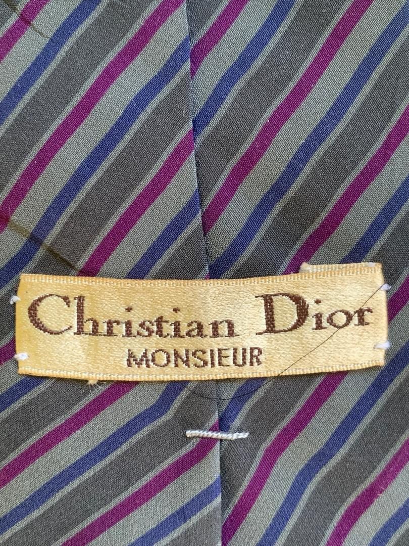 Christian Dior Monsieur × Designer Rare Design Vintage Christian Dior Monsieur Ties Size ONE SIZE - 4 Thumbnail