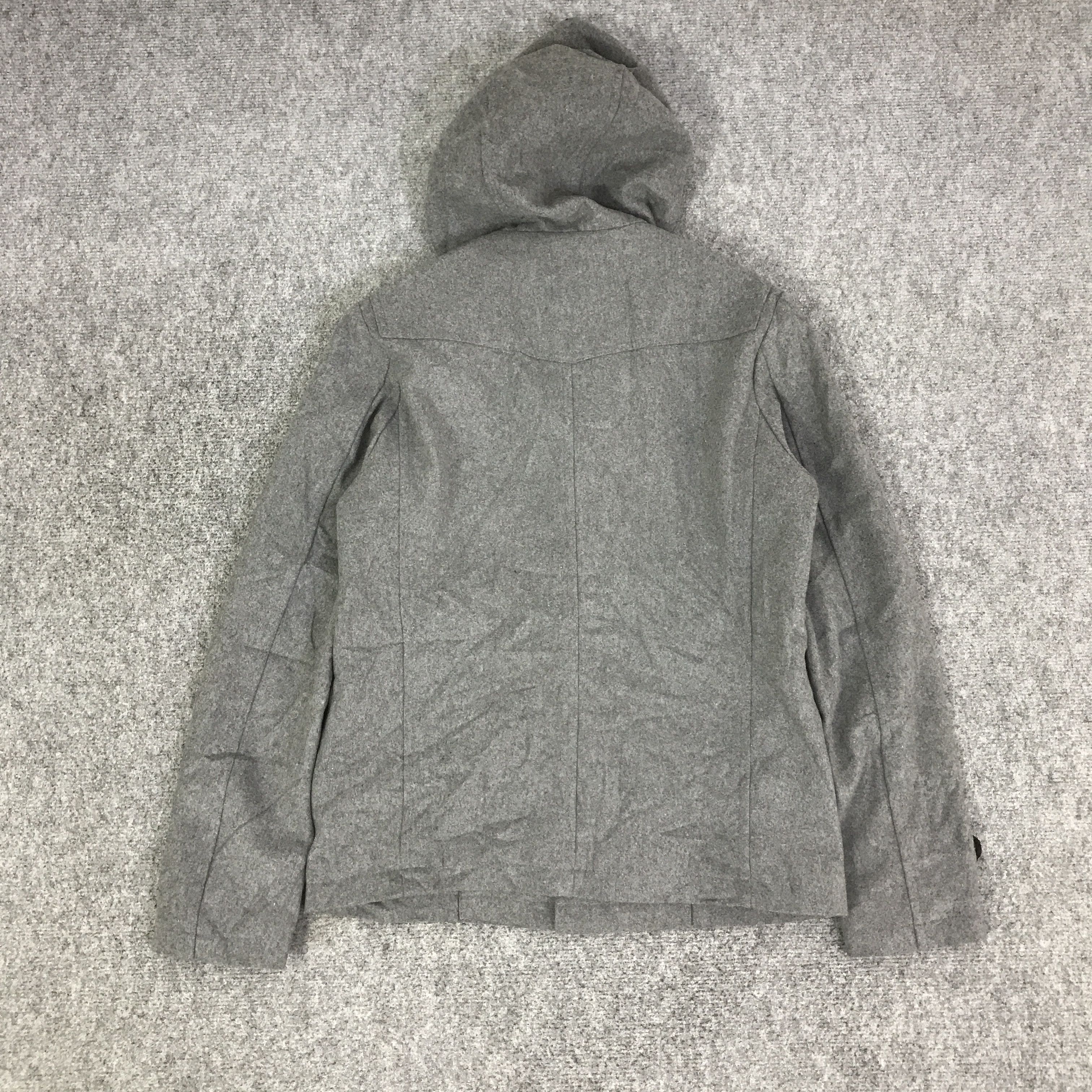 semanticdesign SEMANTIC DESIGN WOOL HOODIE JACKET K82B6 Size US M / EU 48-50 / 2 - 3 Thumbnail