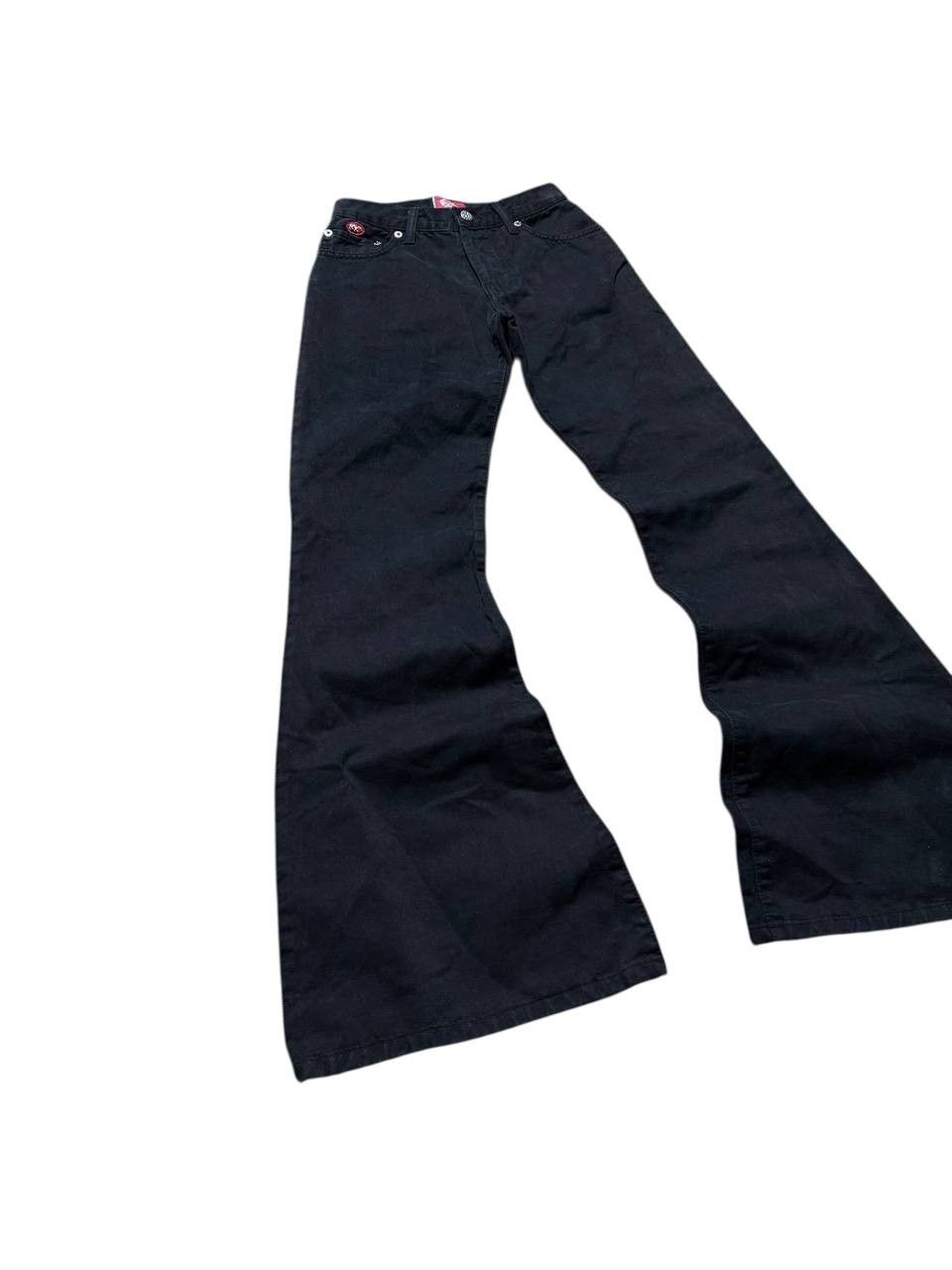 Request Jeans RARE Requested Jeans Culture Flared Sun Fade Italian Jeans Size US 26 / EU 42 - 3 Thumbnail