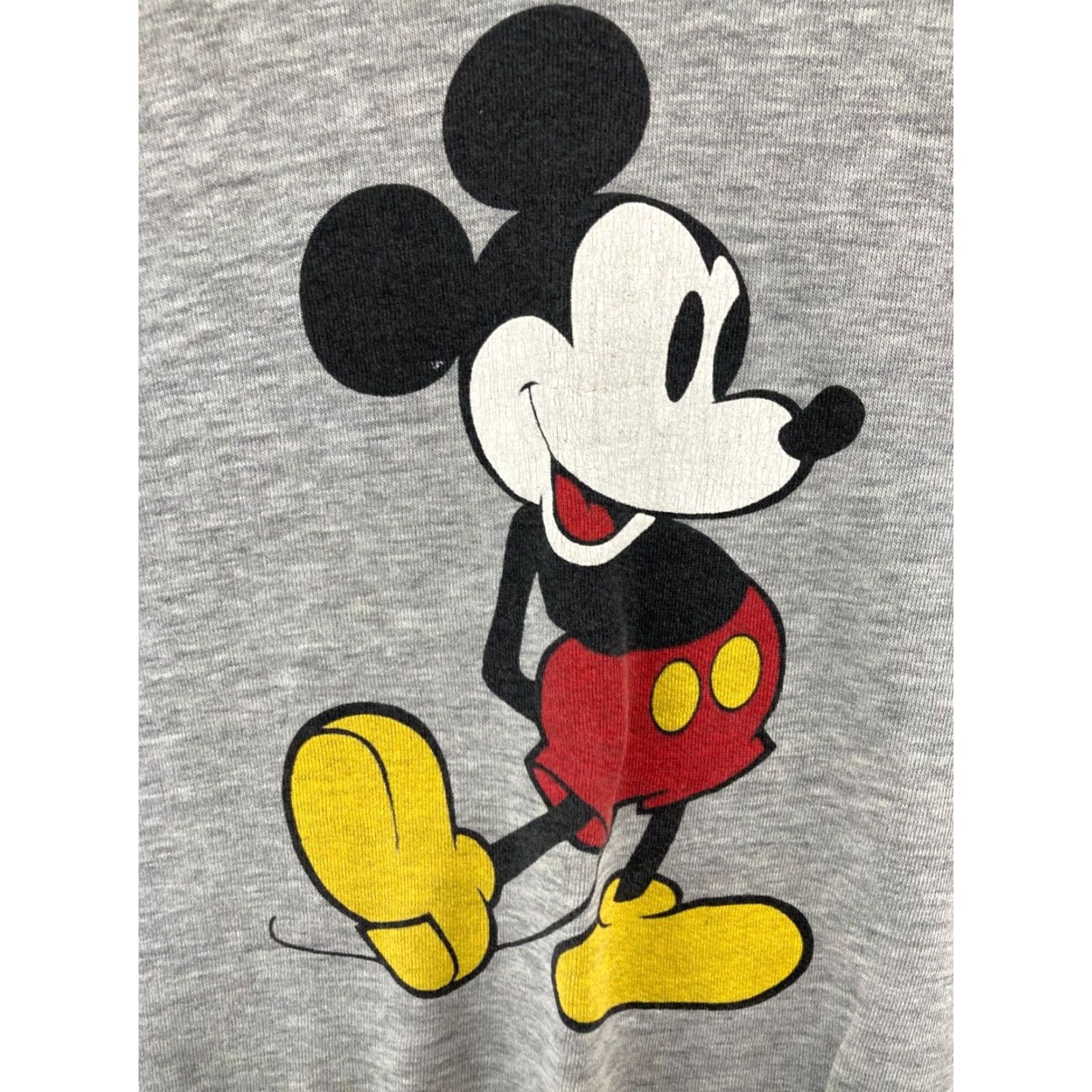 Disney Disney Mens Sweatshirt Medium Gray Mickey Mouse USA MADE Vintage Size US M / EU 48-50 / 2 - 5 Thumbnail