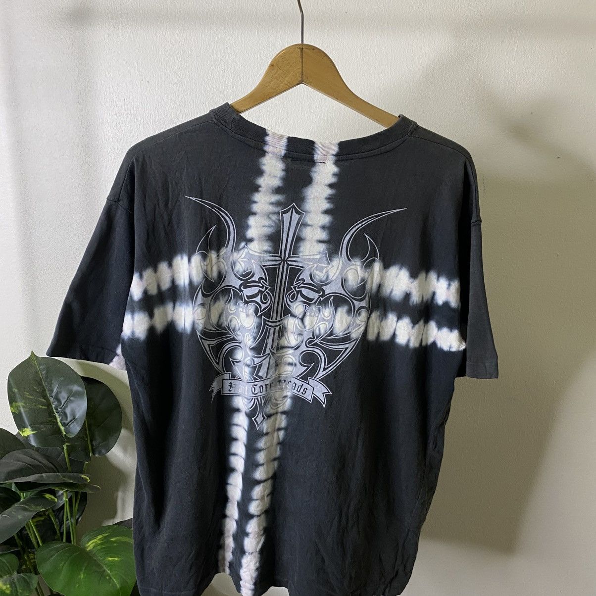 If Six Was Nine Y2K Bullet Noise Affliction Cyber Gothic Punk T Shirt Size US L / EU 52-54 / 3 - 2 Thumbnail