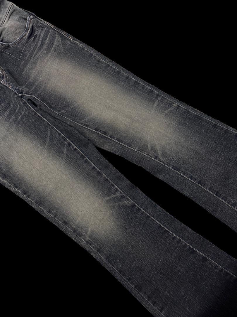 Japanese Brand BELL BOTTOM Sick Something Edwin Rusty Mudwash Dark Jeans Size US 28 / EU 44 - 7 Thumbnail