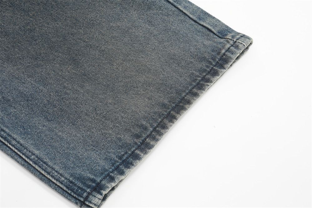 Vintage Men's hip-hop loose wide-leg letter print cargo jeans Size US 32 / EU 48 - 5 Thumbnail