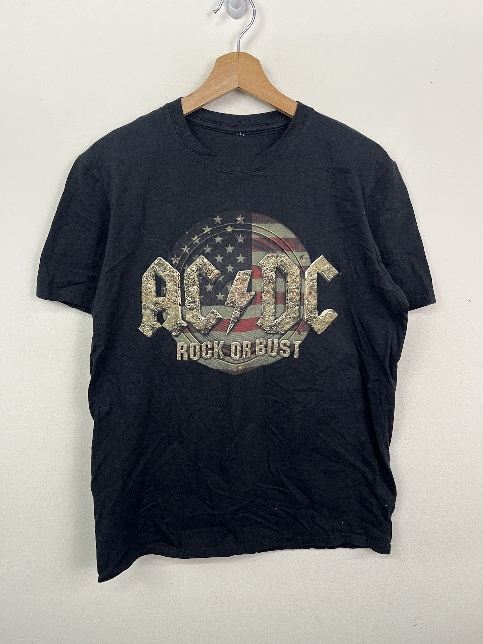 Other Vintage ACDC Rock Or Bust Camo Logo Tee Shirt Size M Size US M / EU 48-50 / 2 - 1 Thumbnail