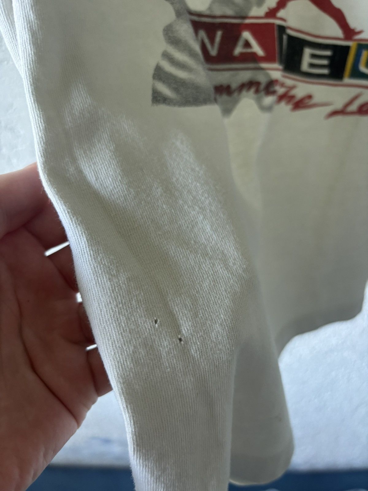 Vintage Vintage Air Jordan Single stich tee Size US XL / EU 56 / 4 - 8 Thumbnail