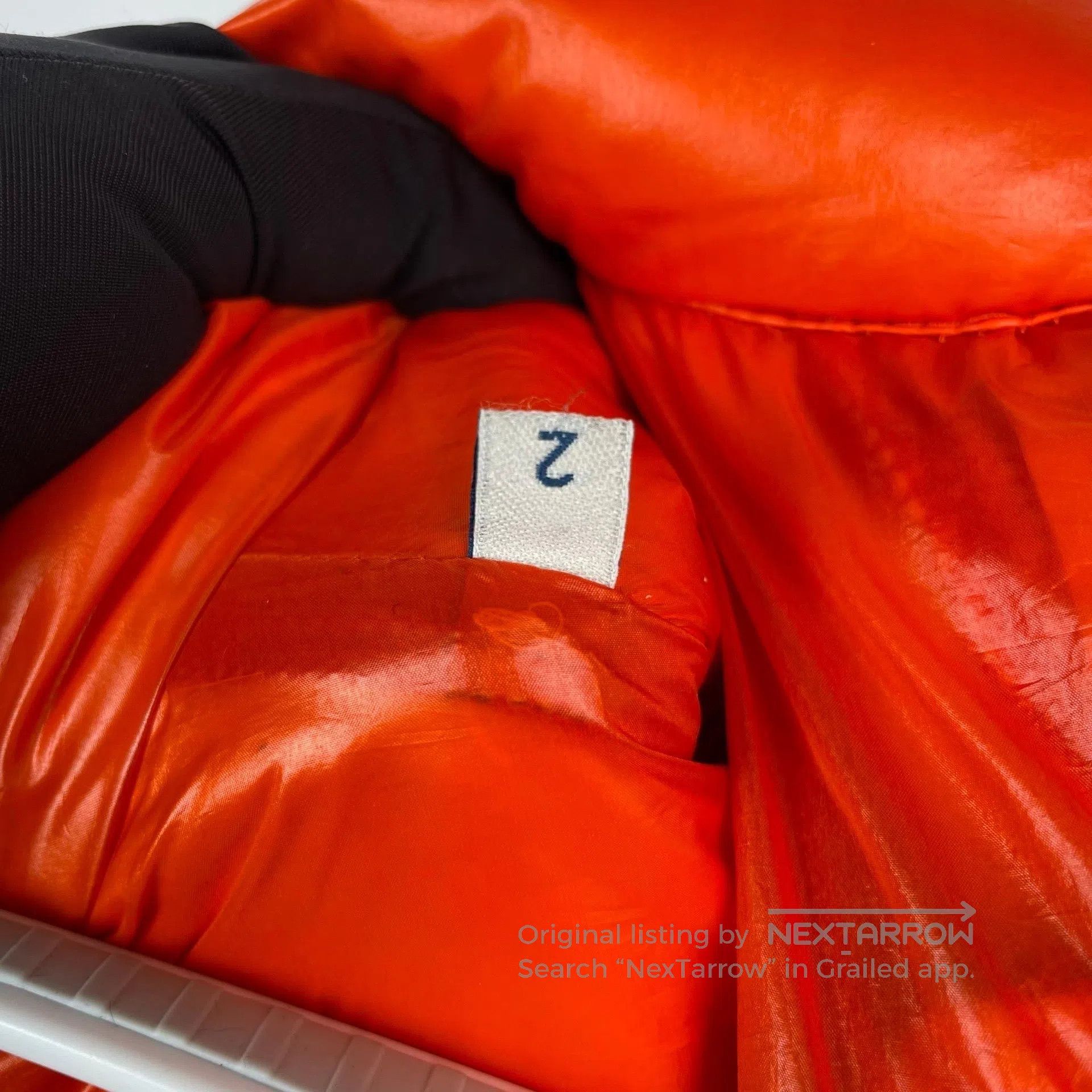 Moncler Moncler Orange Patchwork Chest Logo Two-Way Vest Down Jack Size US M / EU 48-50 / 2 - 5 Thumbnail