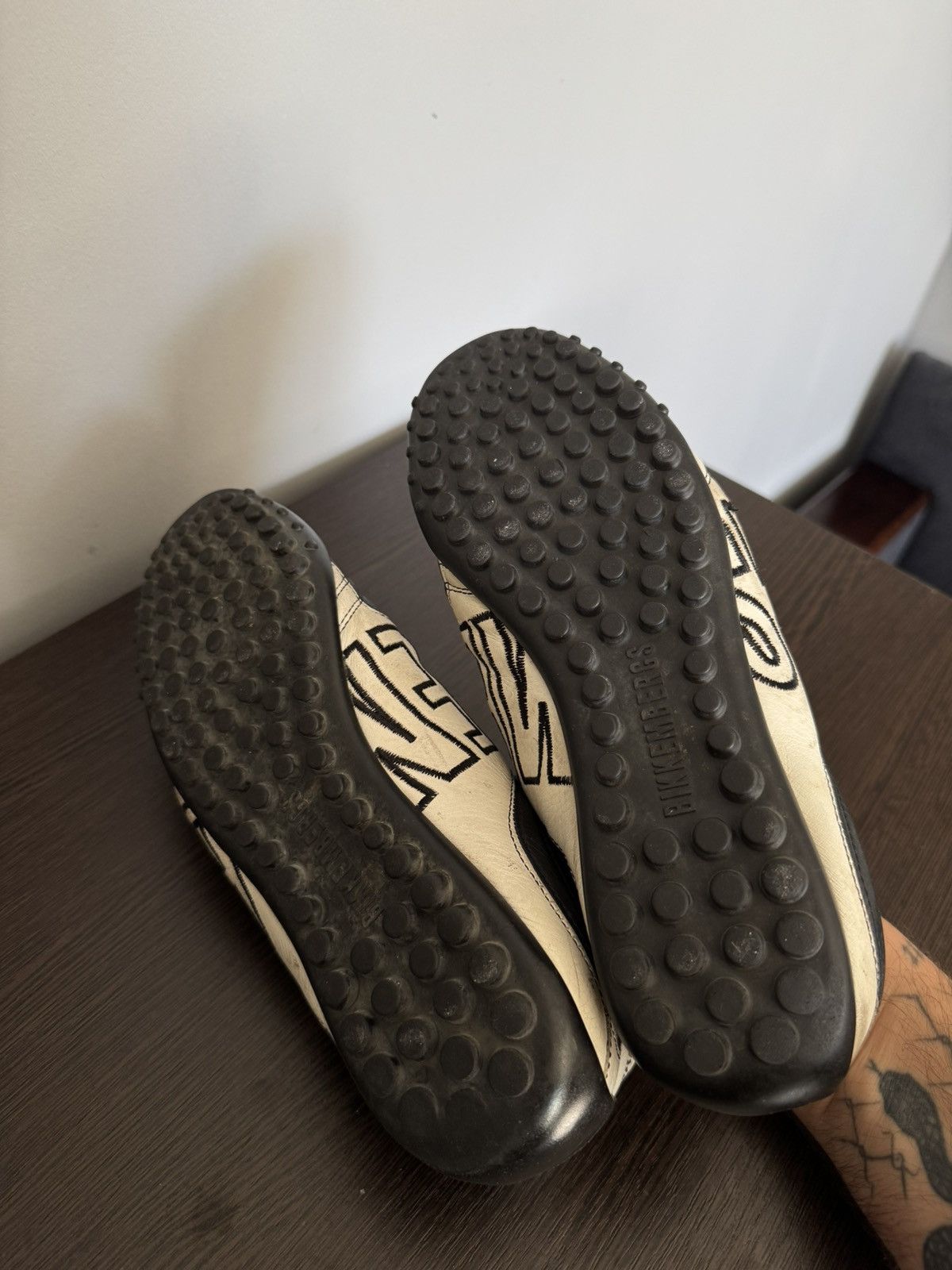 Other Dirk Bikkembergs Dark Gloss Trainers low football sneakers Size US 7 / IT 37 - 7 Thumbnail