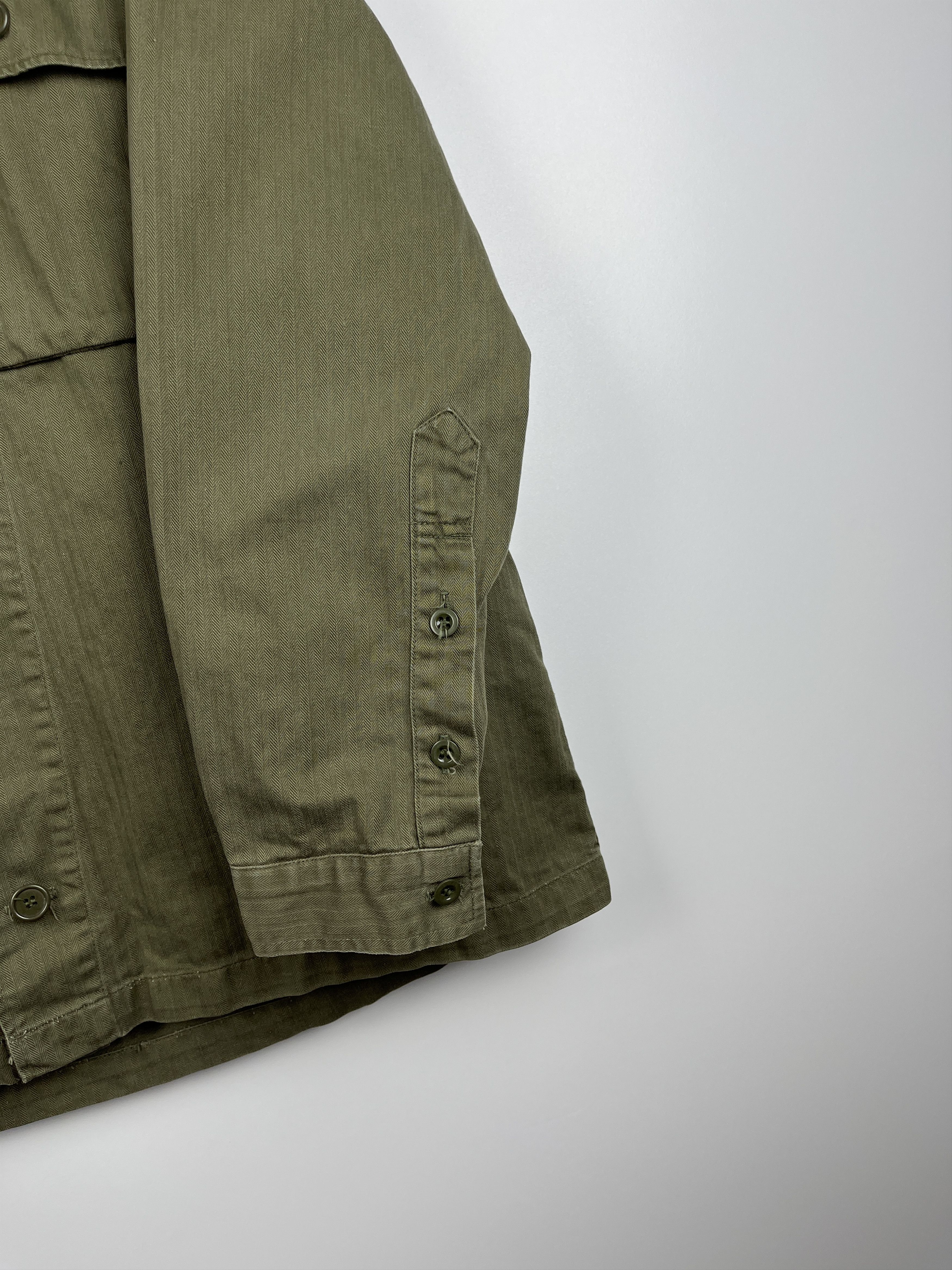 Le Laboureur 70s Vintage Neirynck-Confectie Lendelede Army Field Jacket Size US M / EU 48-50 / 2 - 13 Thumbnail