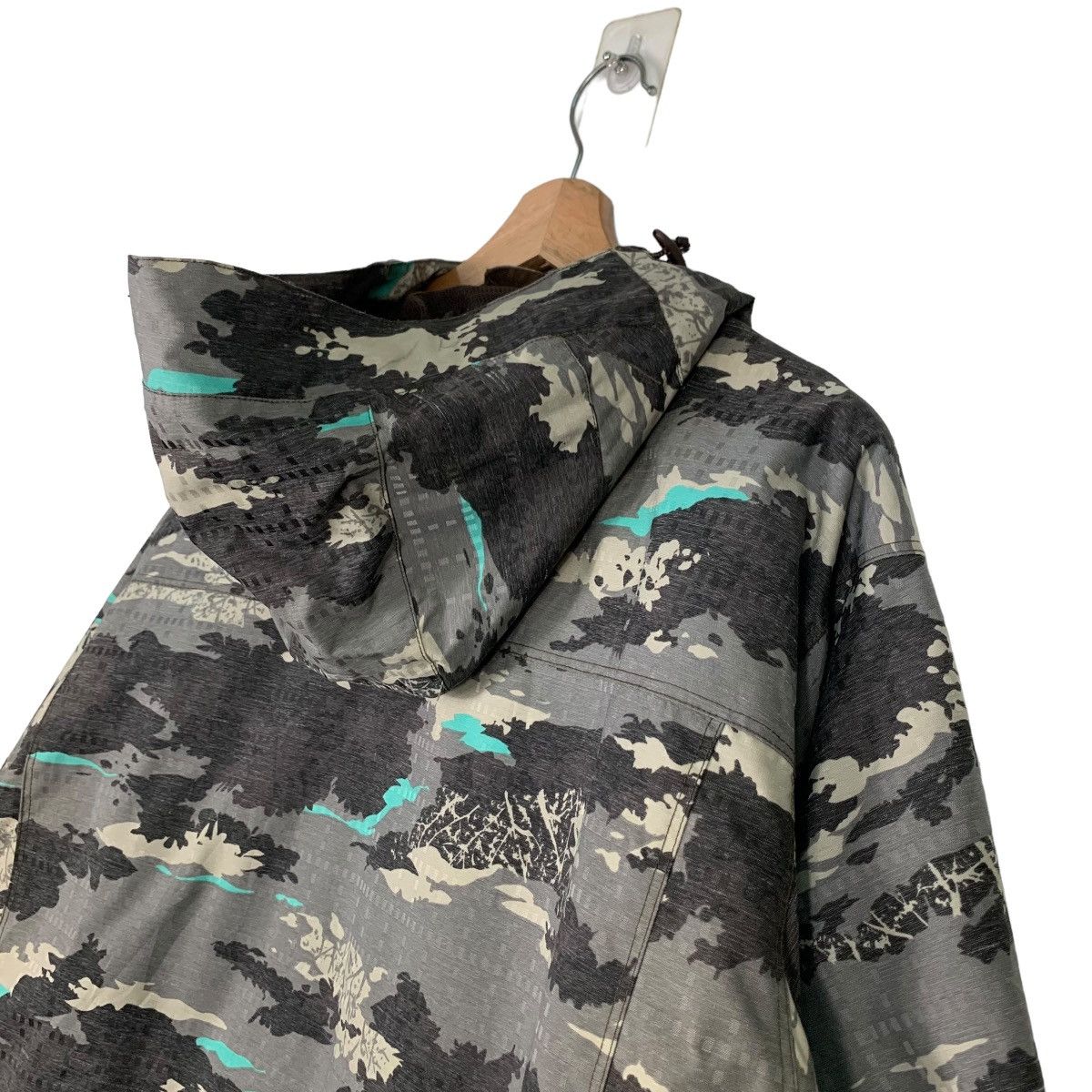 Mizuno MIZUNO Breath Thermo Snow Gear Camo Hoodie Jacket #0265-C12 Size US S / EU 44-46 / 1 - 9 Thumbnail