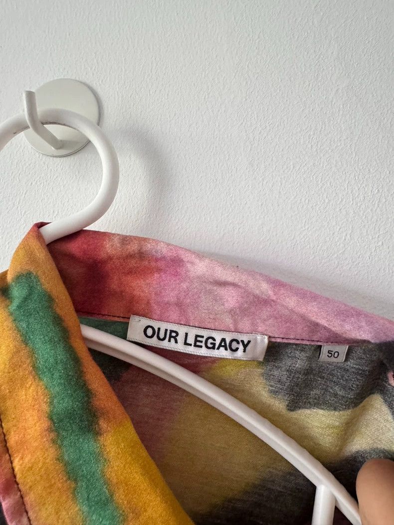 Our Legacy Our Legacy size50 Colorful short-sleeved shirt Size US M / EU 48-50 / 2 - 3 Thumbnail