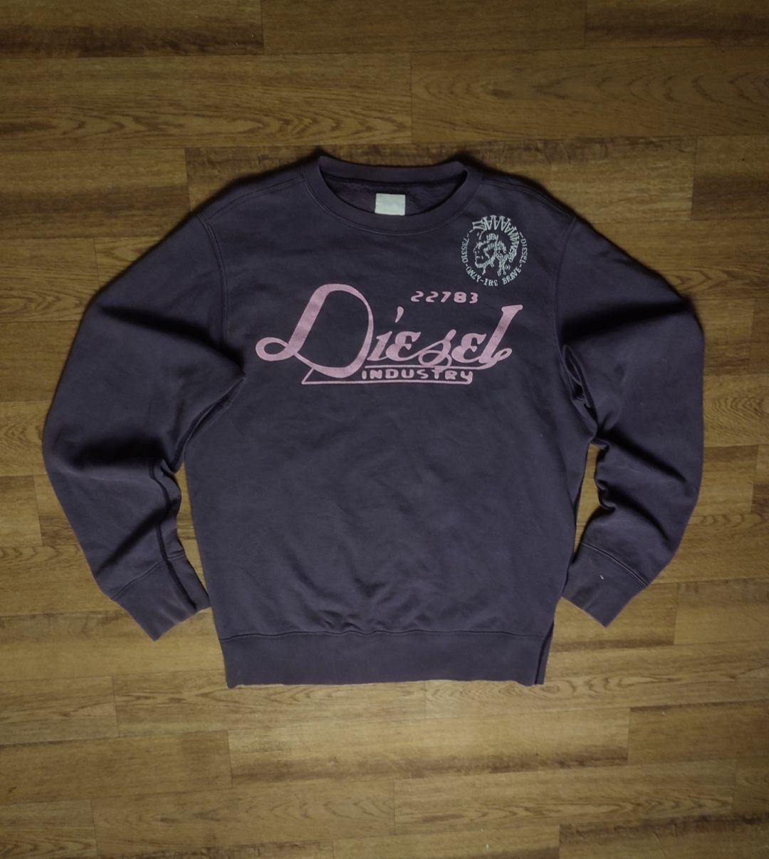 Diesel × Vintage Vintage Diesel Industry Archival Boxy Sweatshirt Y2K M Size US XL / EU 56 / 4 - 1 Thumbnail