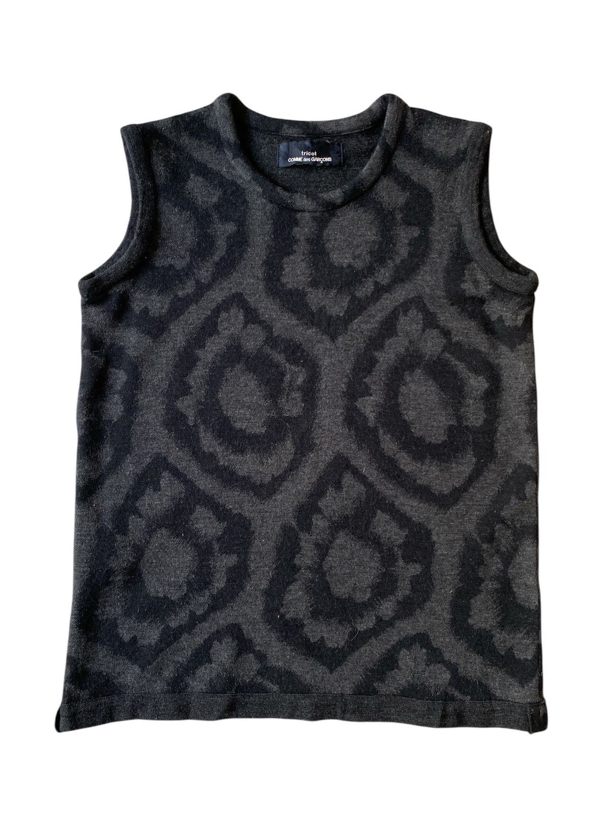 Comme des Garcons Vintage 80’s Tricot Comme Des Garcons Wool Sleeveless Size US M / EU 48-50 / 2 - 1 Thumbnail