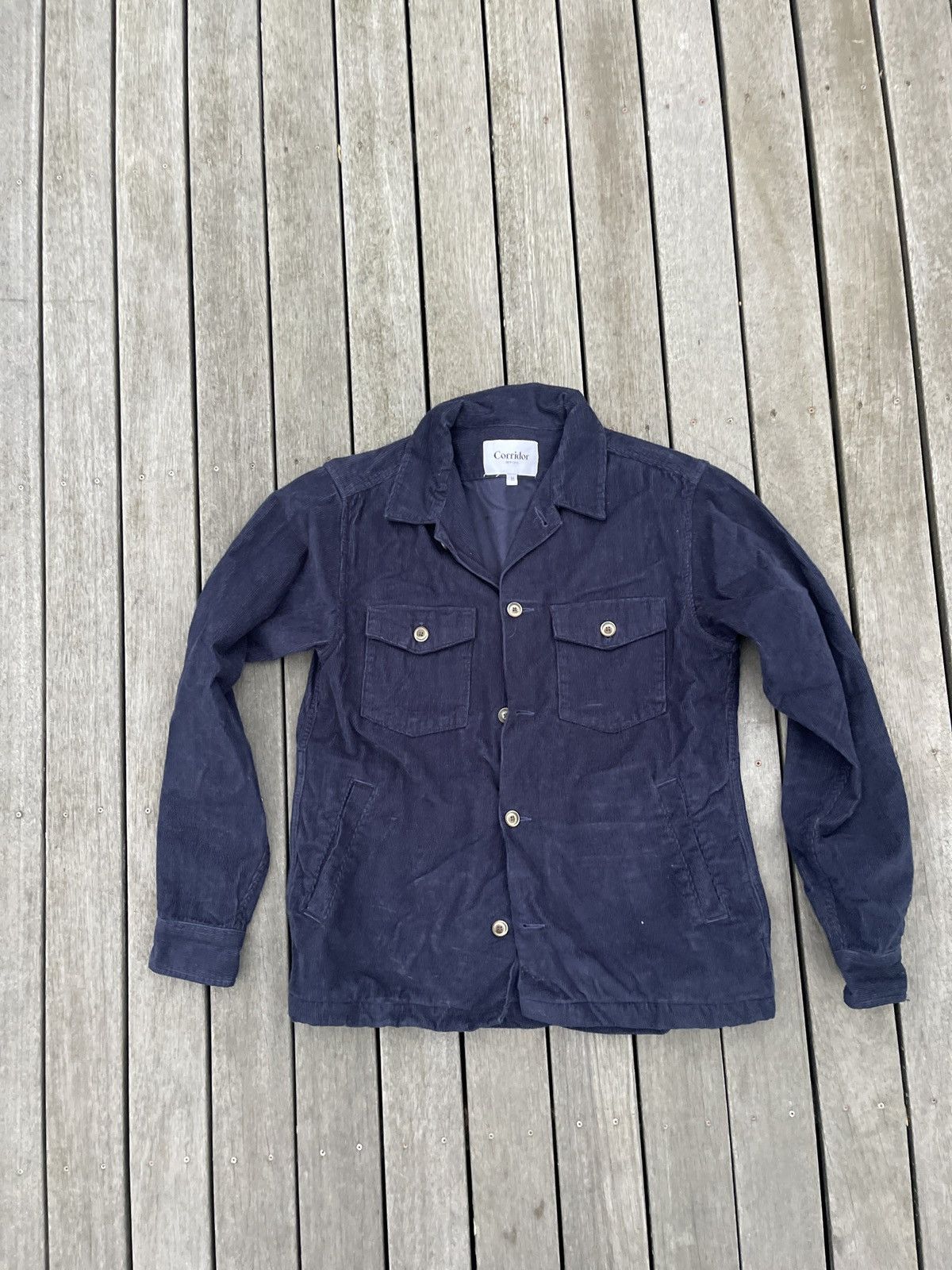 Corridor corduoy navy jacket from corridor mens medium Size US M / EU 48-50 / 2 - 1 Thumbnail