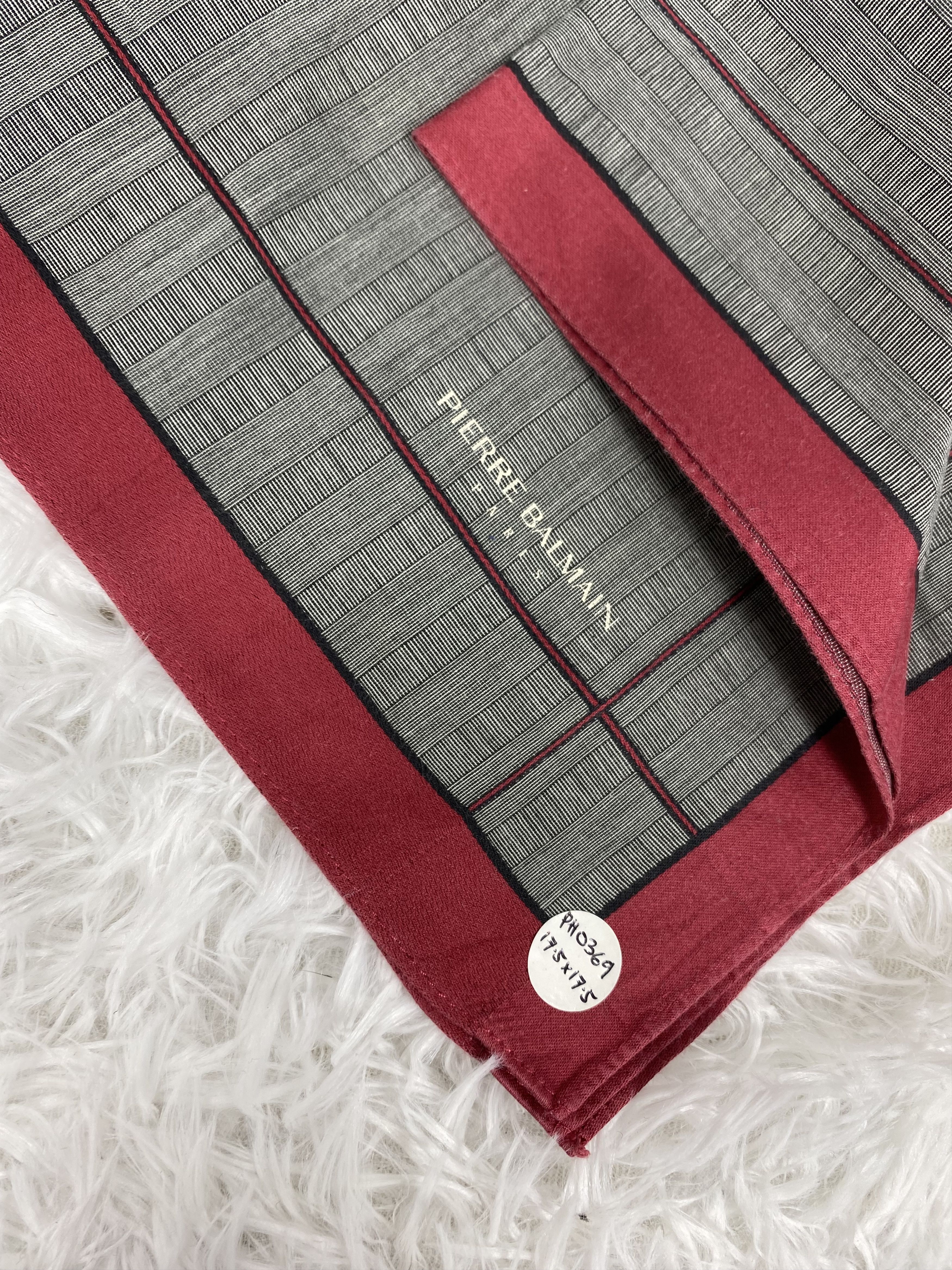 Pierre Balmain Vintage Pierre Balmain Handkerchief Neckerchief PH0369 Size ONE SIZE - 2 Thumbnail